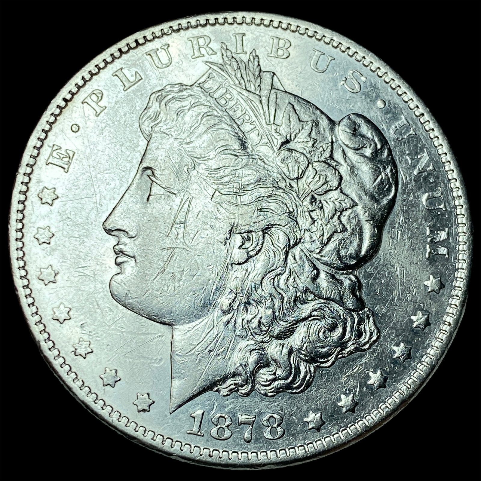 1878 Morgan Silver Dollar HIGH GRADE: 1878 Morgan Silver Dollar HIGH GRADE