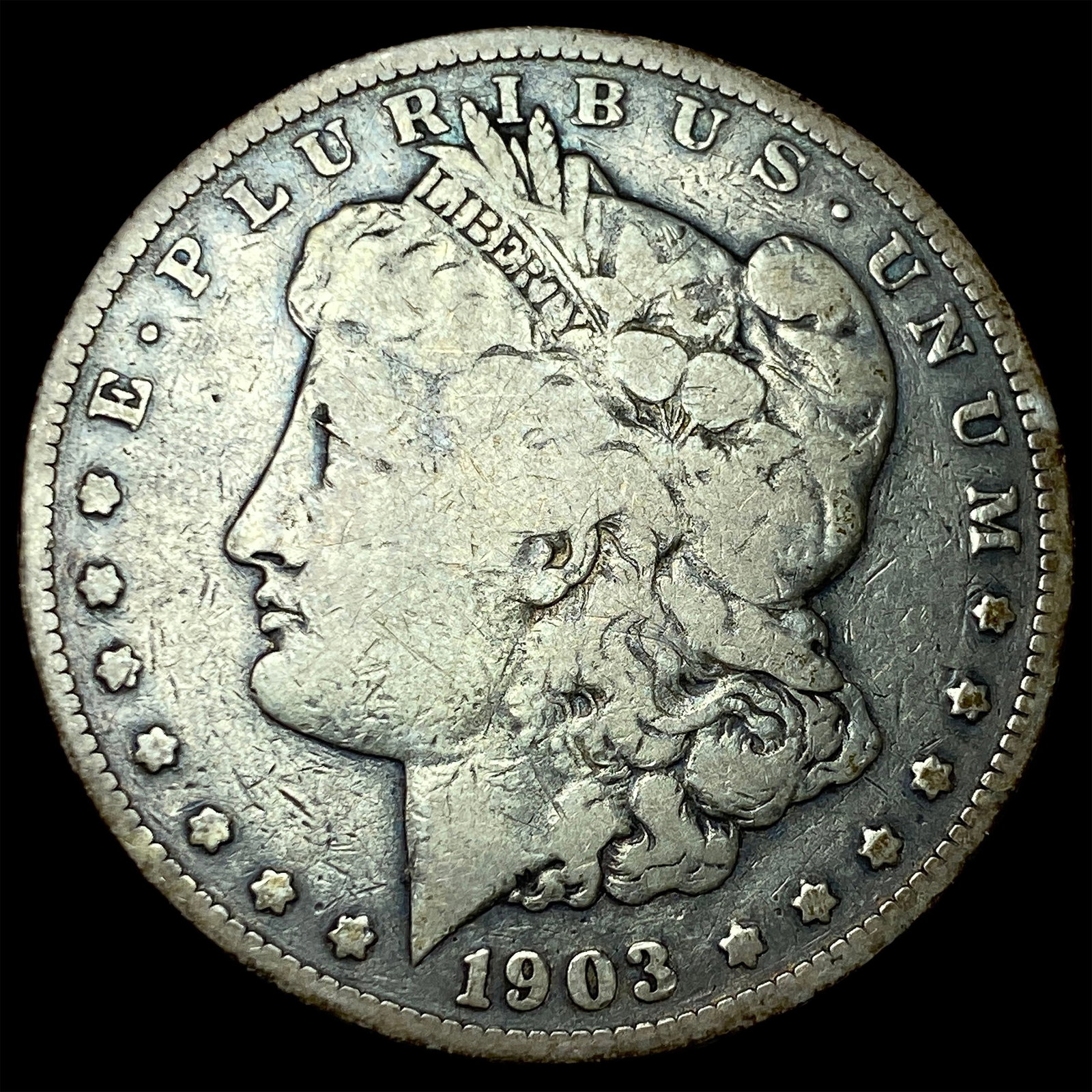 1903-S Silver Morgan Dollar LIGHTLY CIRCULATED: 1903-S Silver Morgan Dollar LIGHTLY CIRCULATED