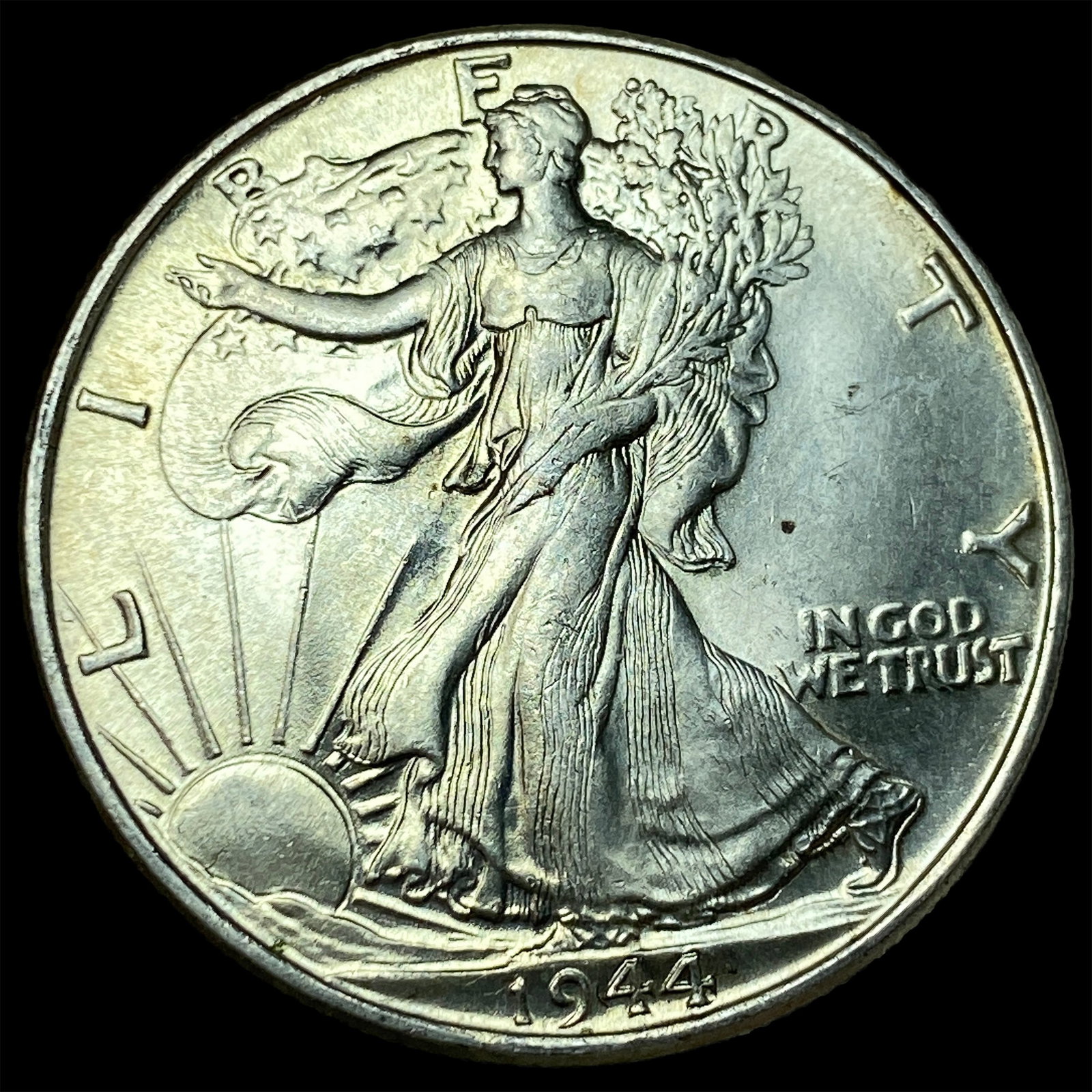 1944 Walking Liberty Half Dollar UNCIRCULATED: 1944 Walking Liberty Half Dollar UNCIRCULATED