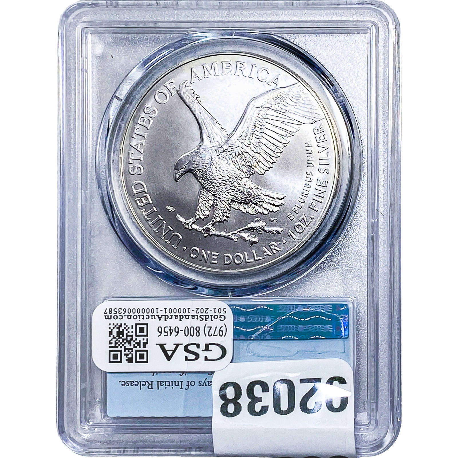 2025 Silver Eagle PCGS MS69 - 2
