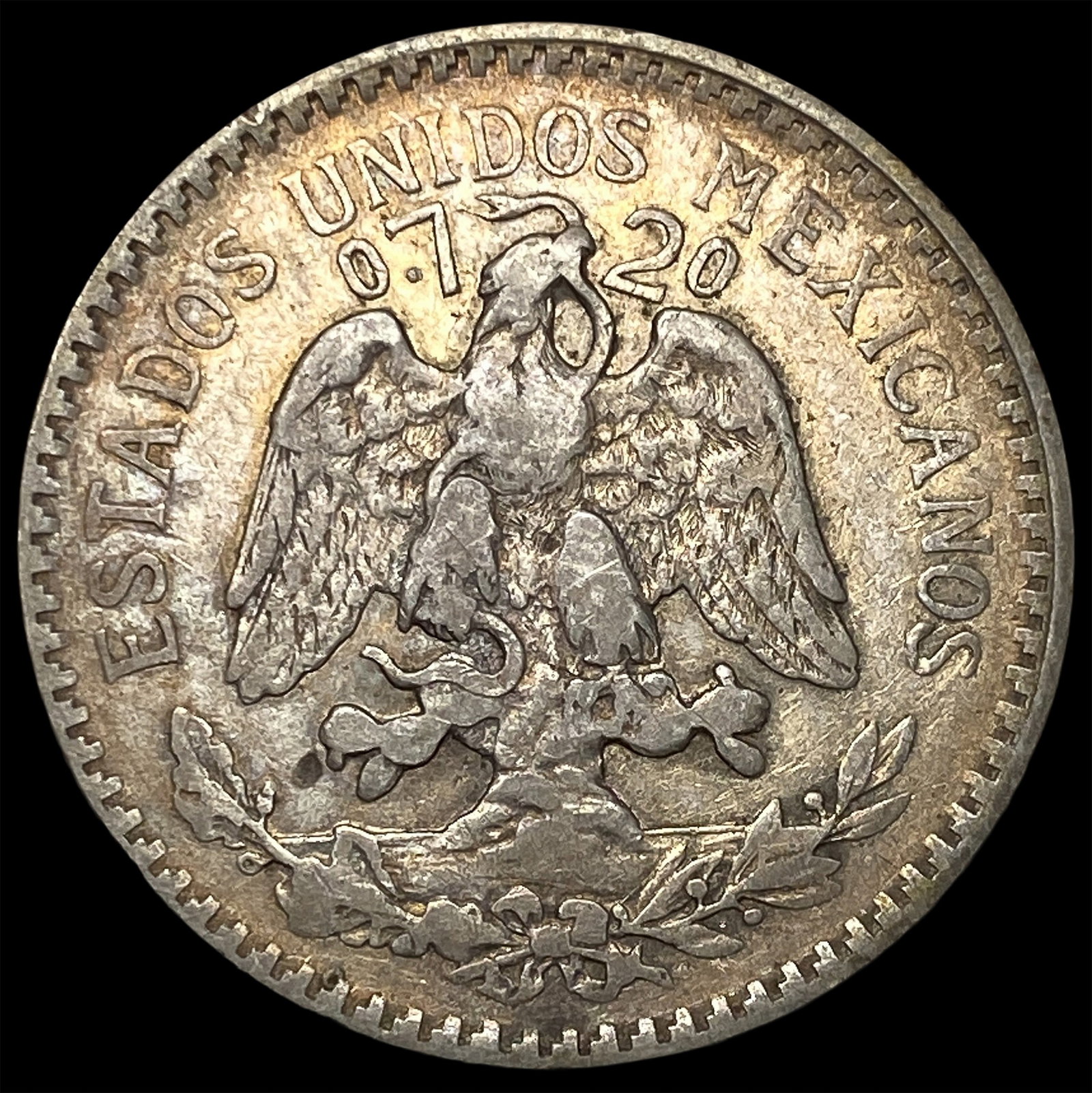 1925 Mexico Silver 50 Centavos: 1925 Mexico Silver 50 Centavos