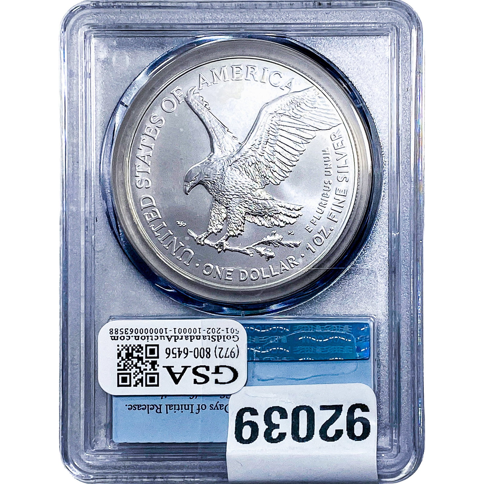 2025 Silver Eagle PCGS MS69 - 2