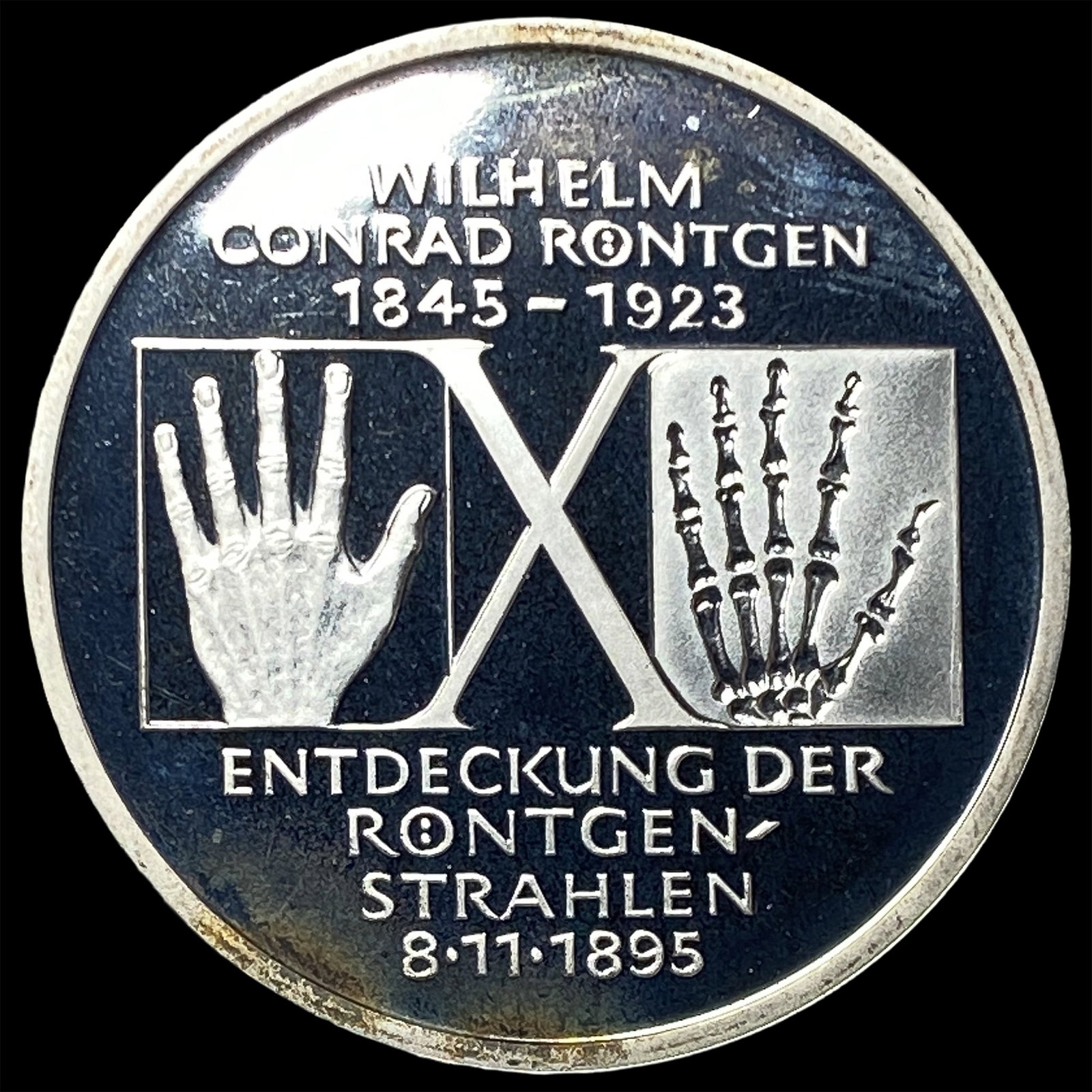 1995 Germany Silver 10 Mark Proof: 1995 Germany Silver 10 Mark Proof