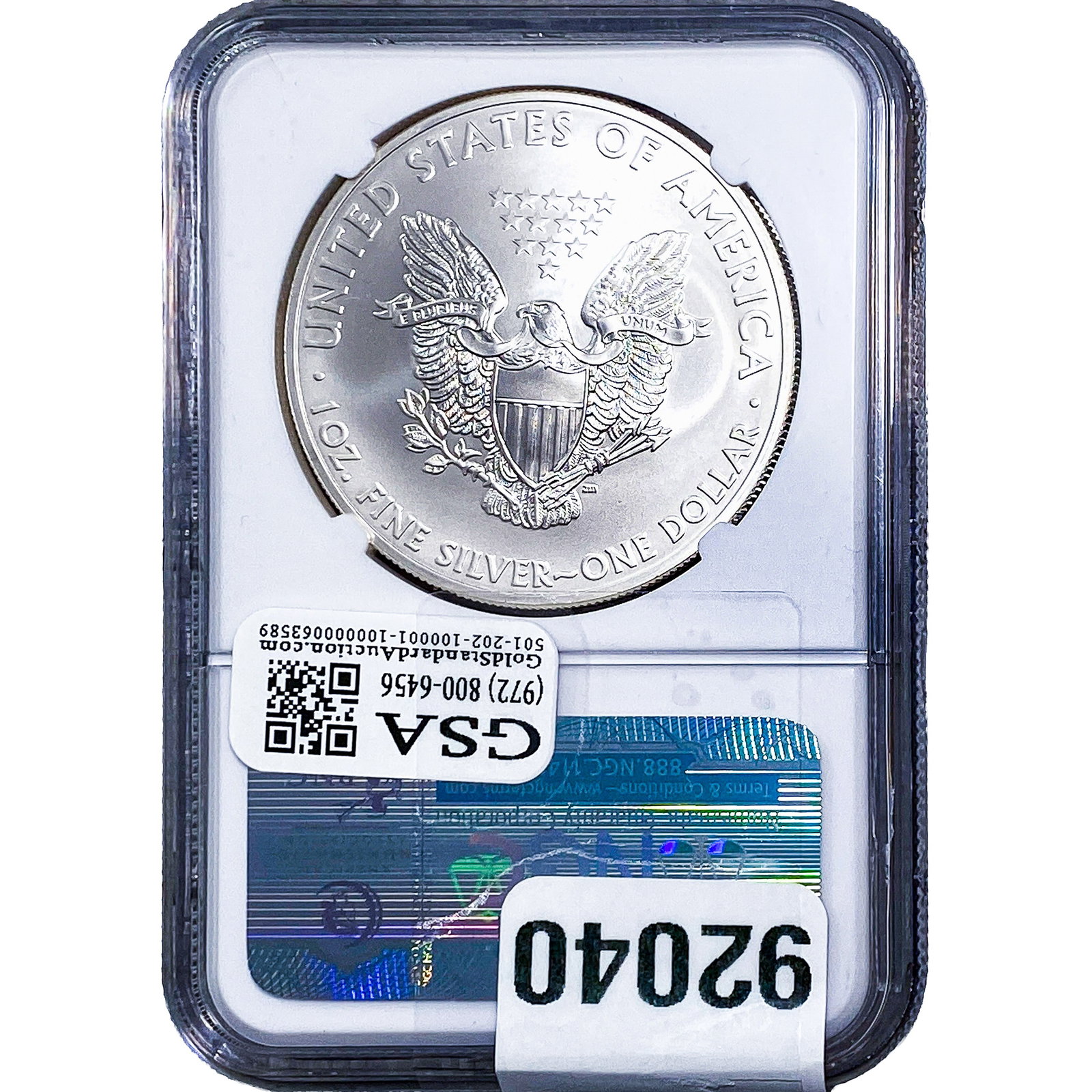 2012-S Silver Eagle NGC MS70 - 2