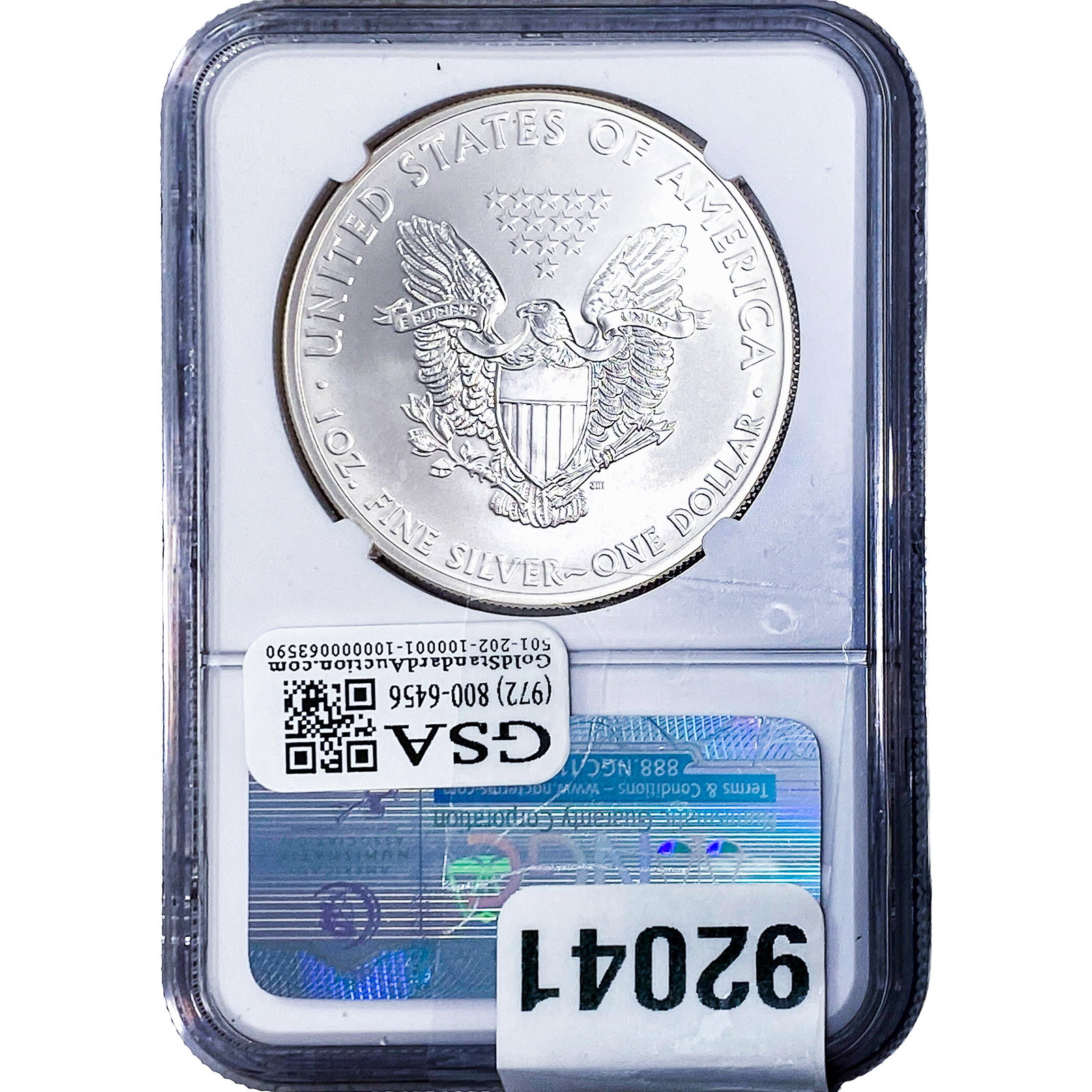 2012-S Silver Eagle NGC MS70 - 2