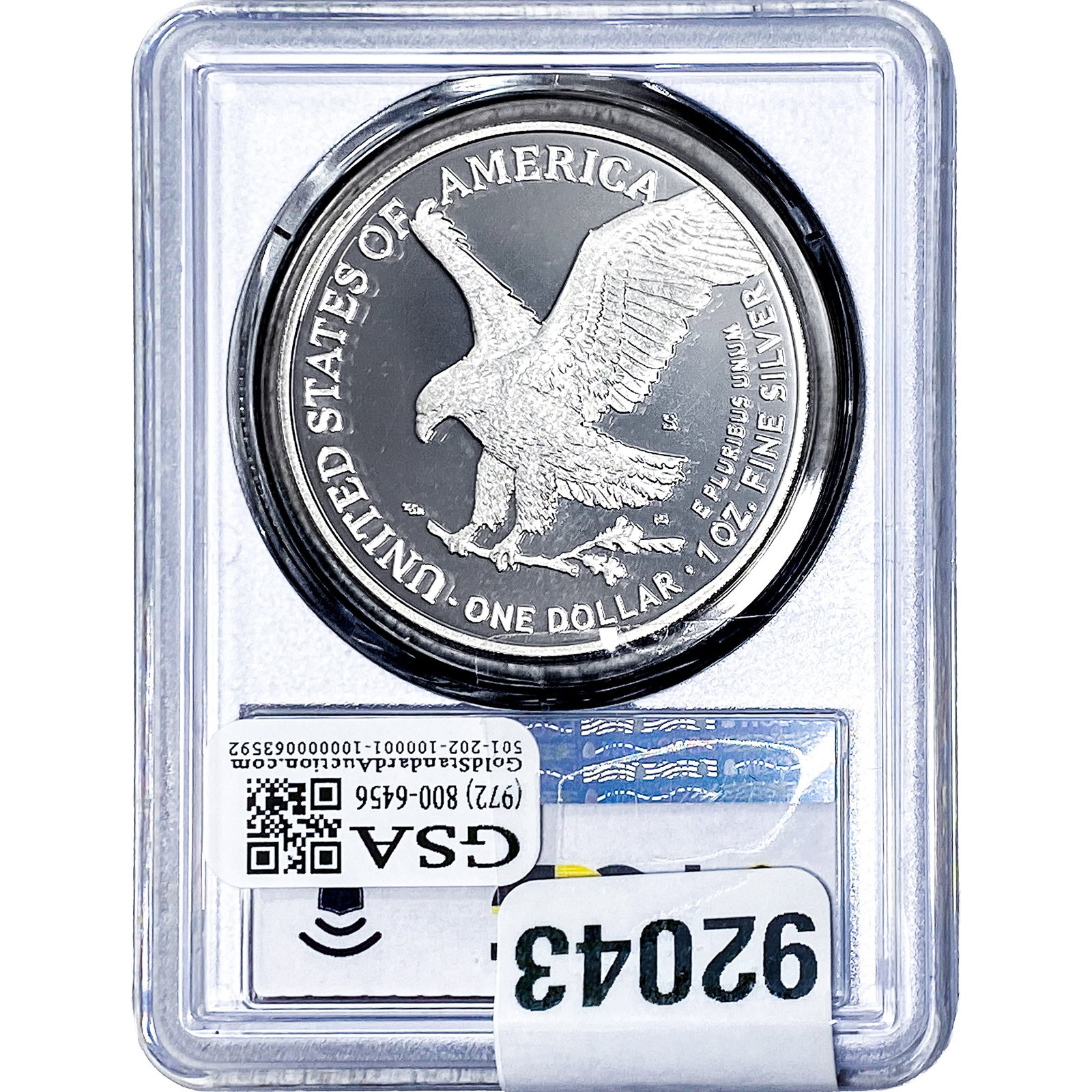 2022-S Silver Eagle PCGS PR69 DCAM - 2