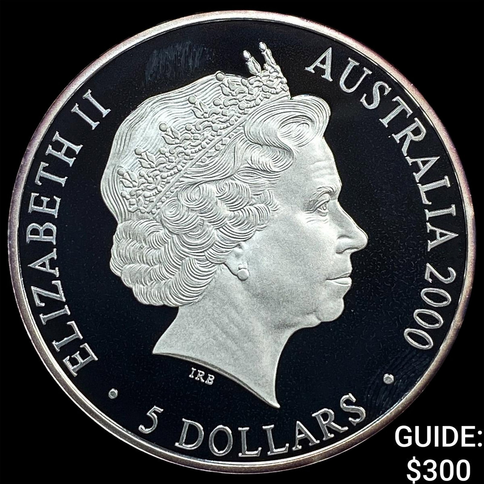 2000 Austrailia Silver $5 Proof 1.0161oz ASW: 2000 Austrailia Silver $5 Proof 1.0161oz ASW