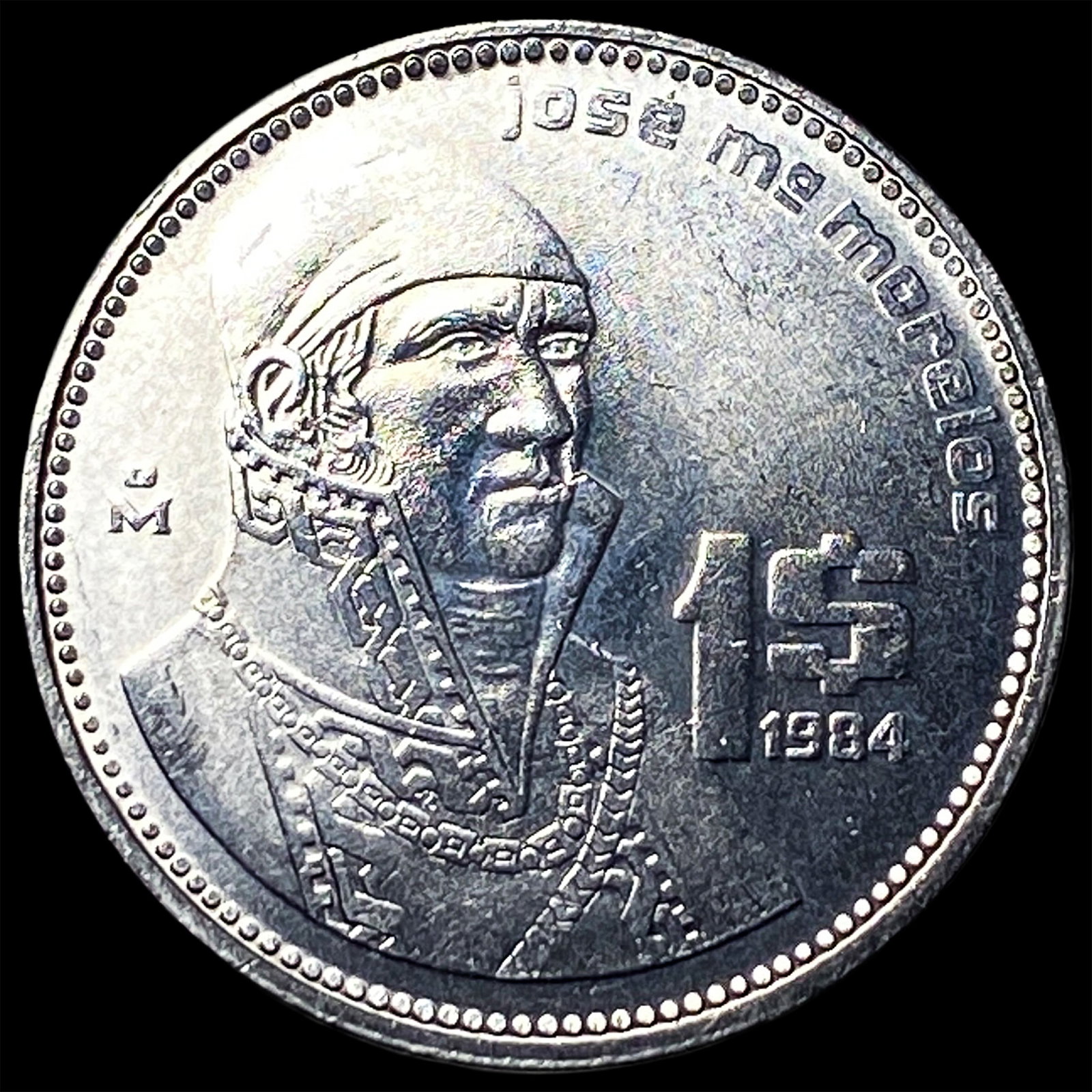 1984 Mexico 1 Peso: 1984 Mexico 1 Peso