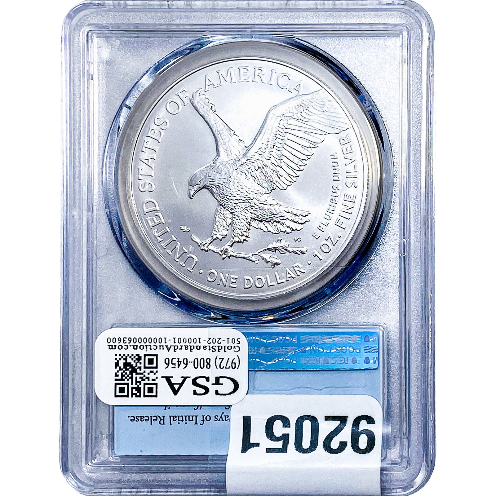 2025 Silver Eagle PCGS MS69 - 2