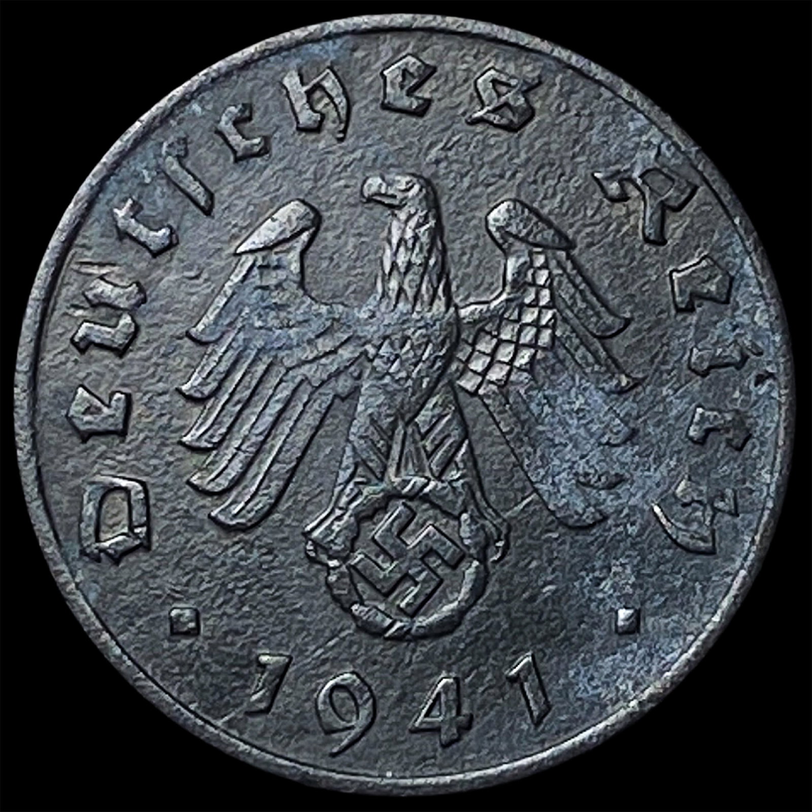 1941J Germany Third Reich 1 Reichspfennig: 1941J Germany Third Reich 1 Reichspfennig