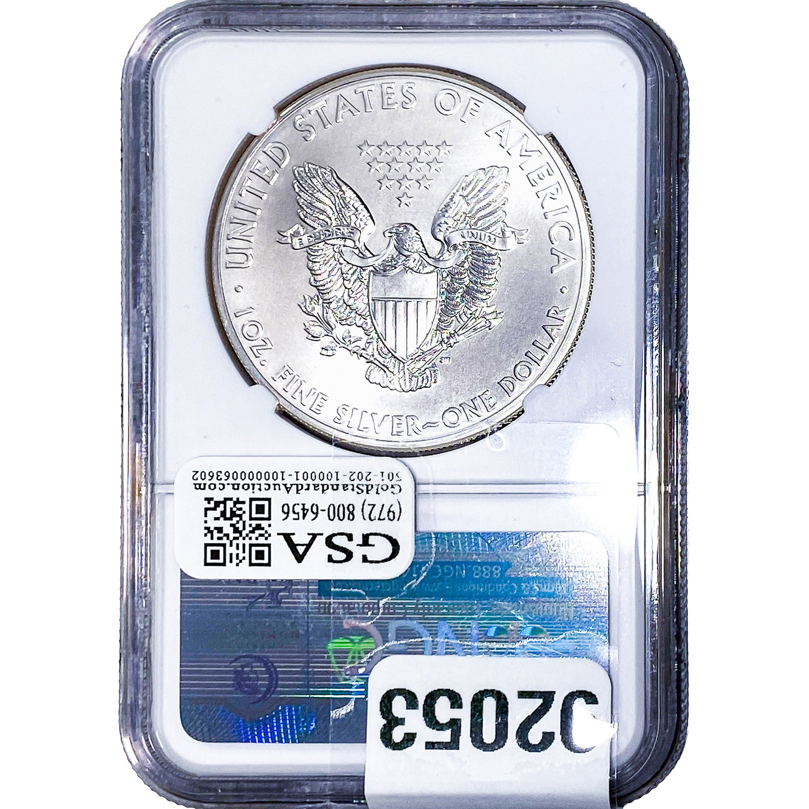 2012 Silver Eagle NGC MS70 - 2