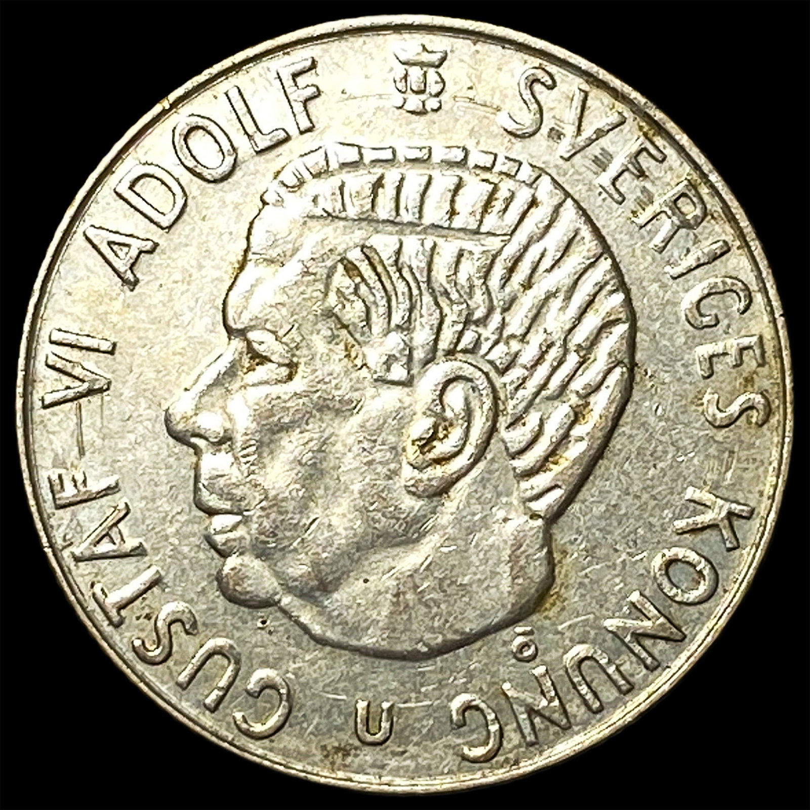 1965 Sweden Gustav VI Adolf Silver Krona (1 of 2)