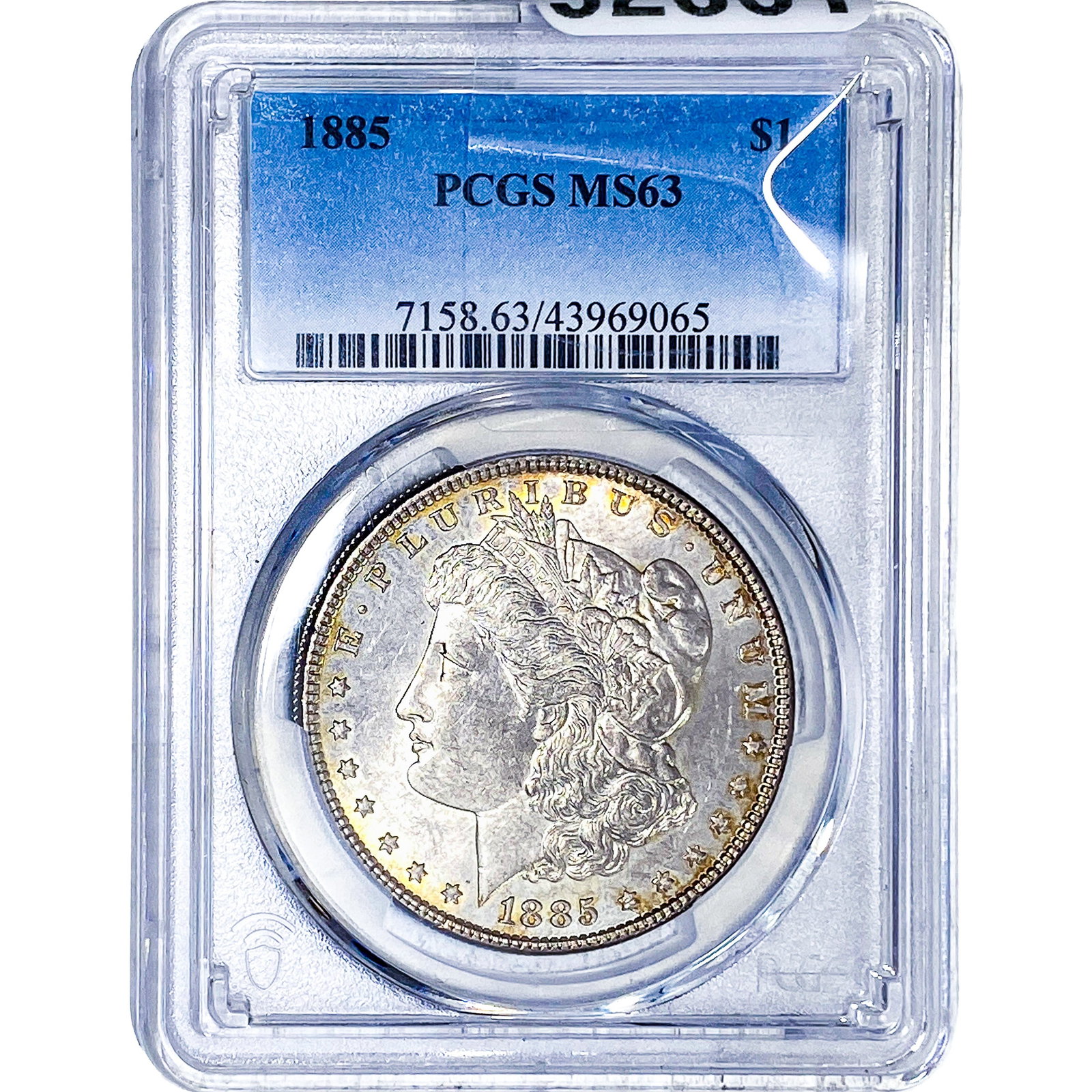 1885 Morgan Silver Dollar PCGS MS63: 1885 Morgan Silver Dollar PCGS MS63