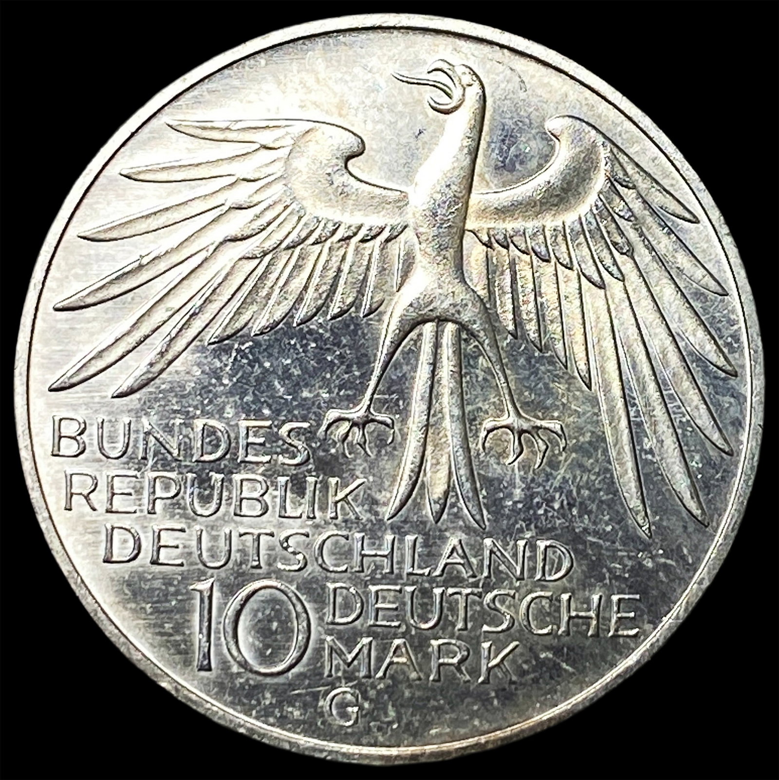 1972-G Germany Silver 10 Marks - 2
