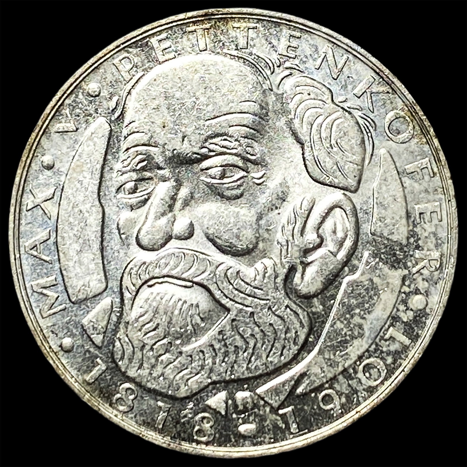 1968D West Germany Silver 5 Mark: 1968D West Germany Silver 5 Mark