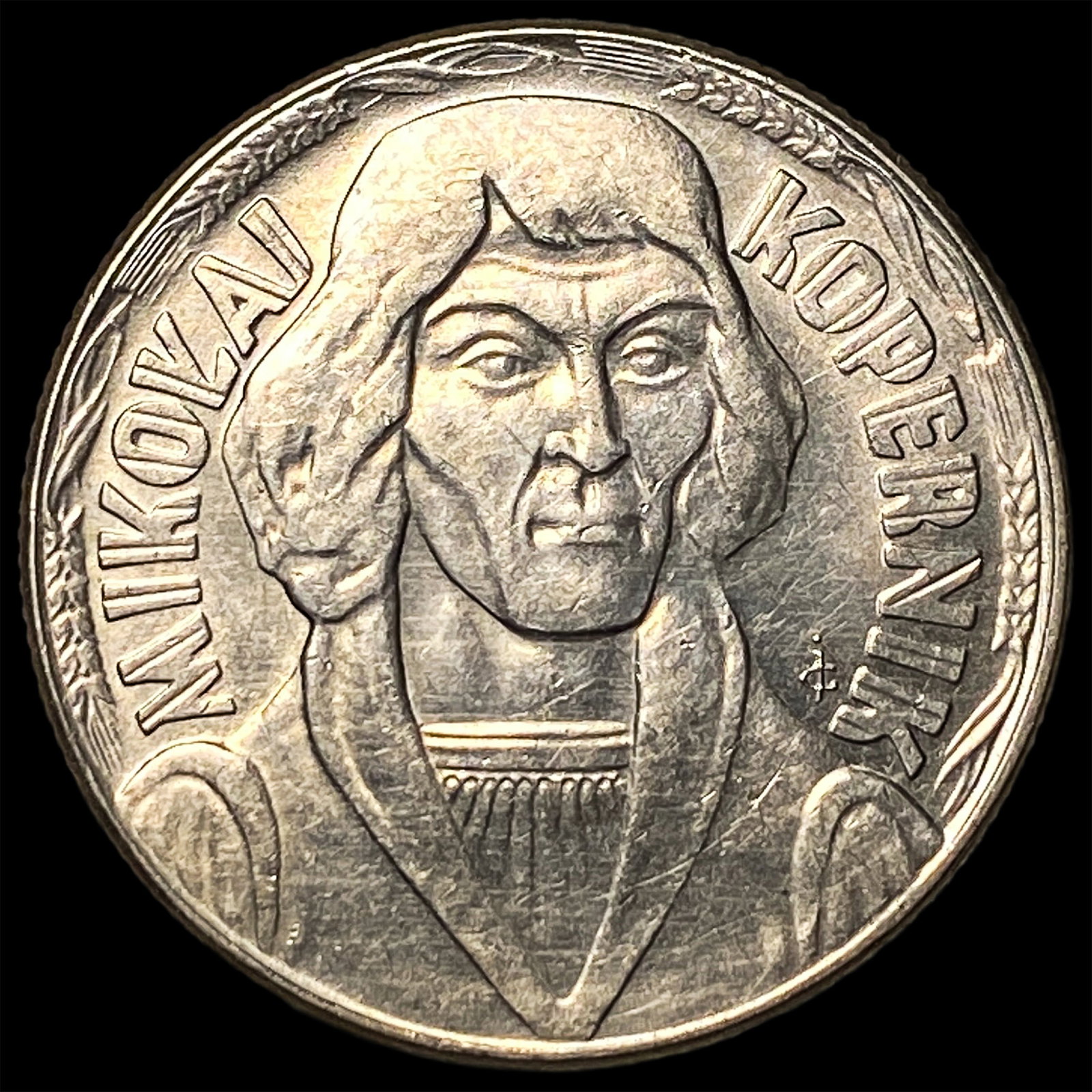 1965 Poland Copper Nickel 10 Zlotych: 1965 Poland Copper Nickel 10 Zlotych