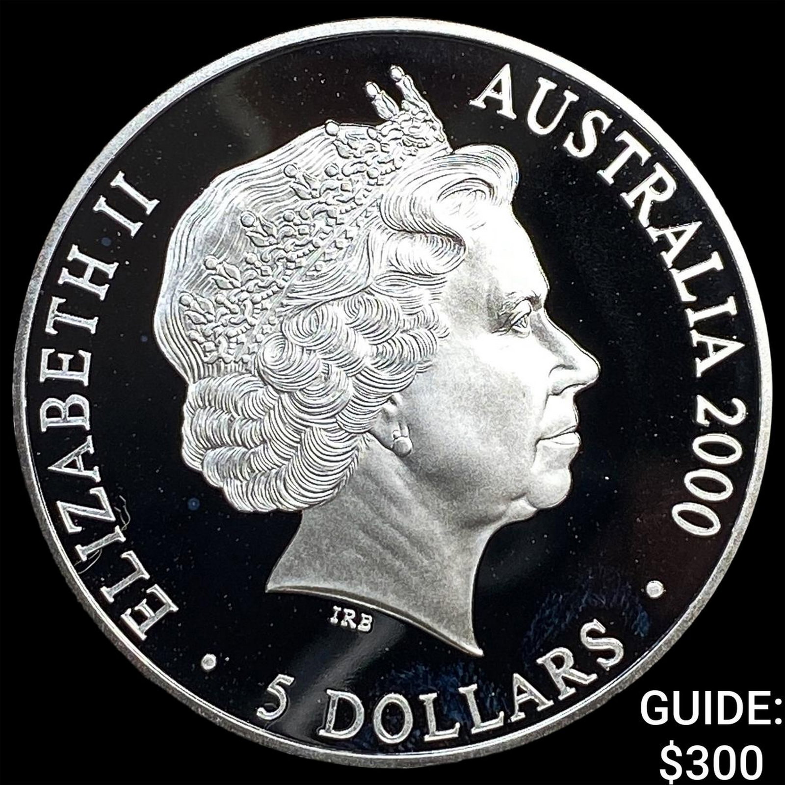 2000 Austrailia Silver $5 Proof 1.0161oz ASW: 2000 Austrailia Silver $5 Proof 1.0161oz ASW