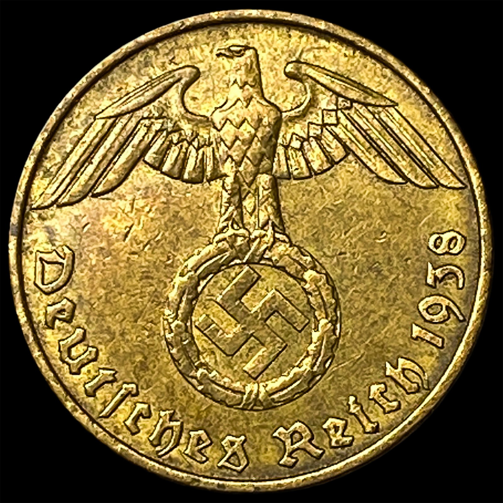 1938A Germany Third Reich 5 Reichpfennig (1 of 2)