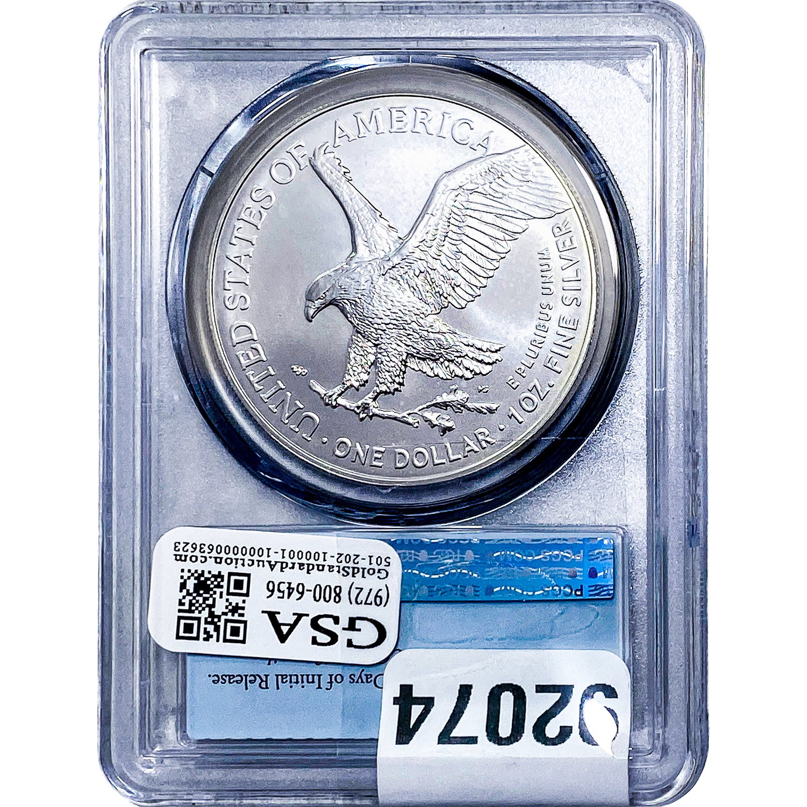 2025 Silver Eagle PCGS MS69 - 2