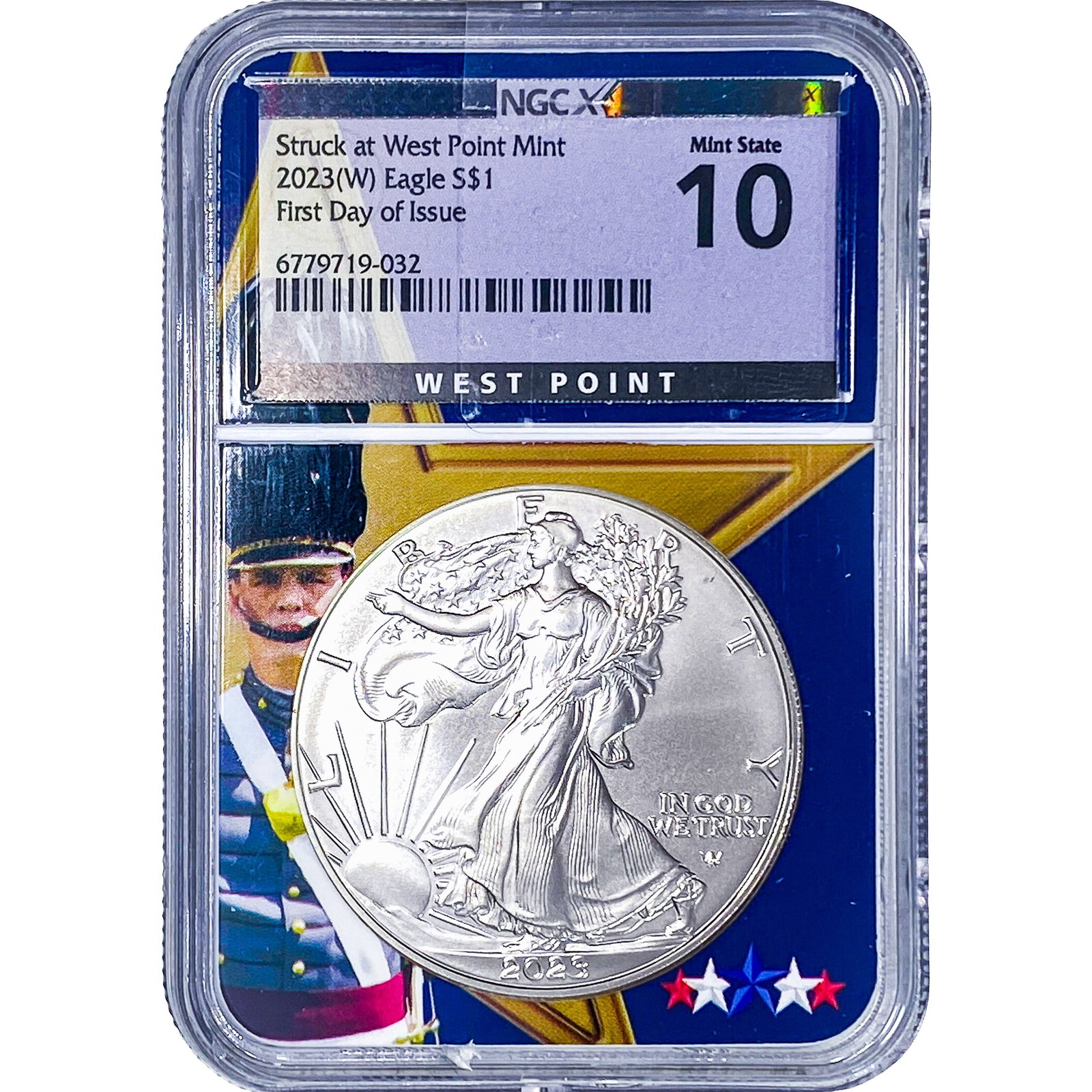 2023 Silver Eagle NGC MS10: 2023 Silver Eagle NGC MS10