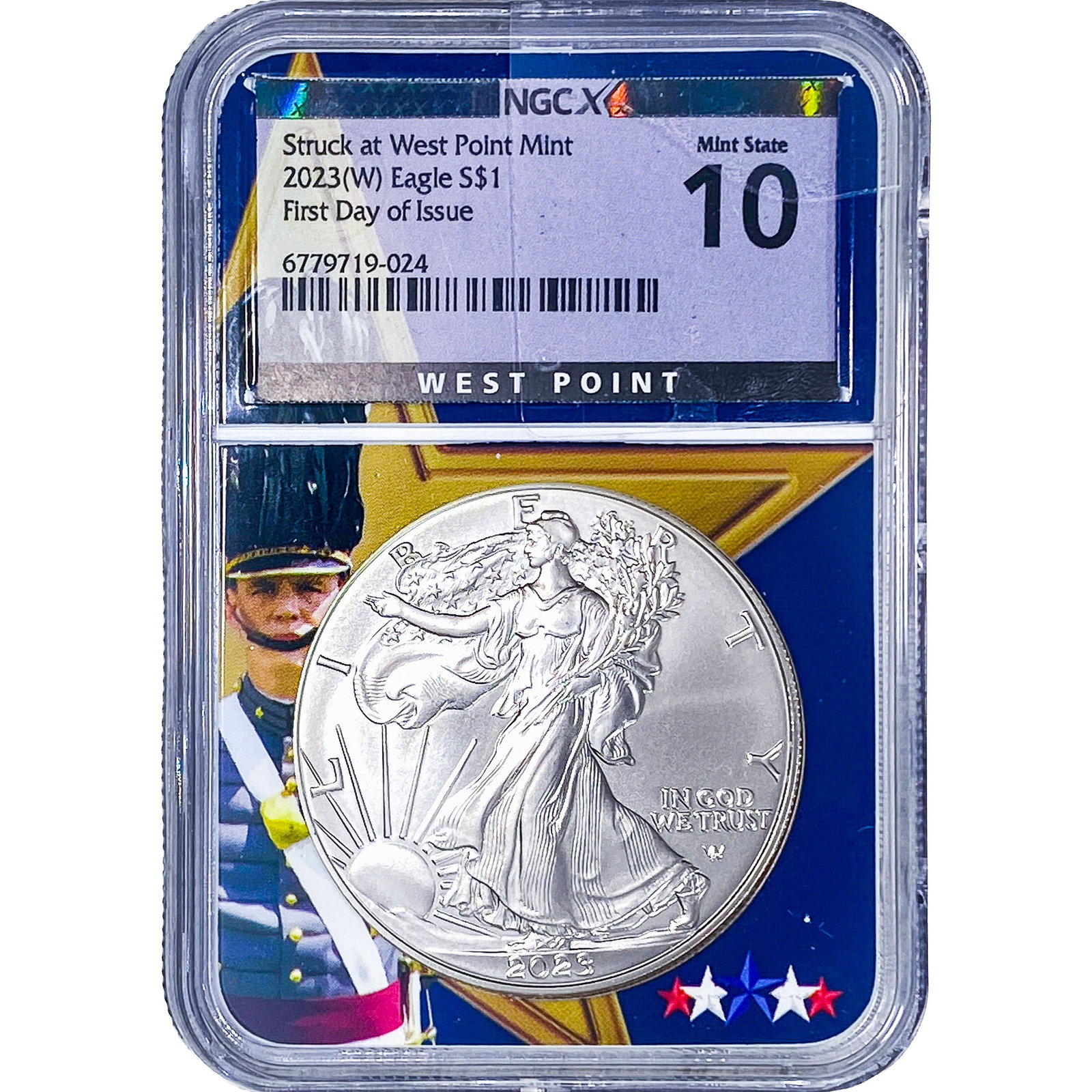 2023 Silver Eagle NGC MS10: 2023 Silver Eagle NGC MS10