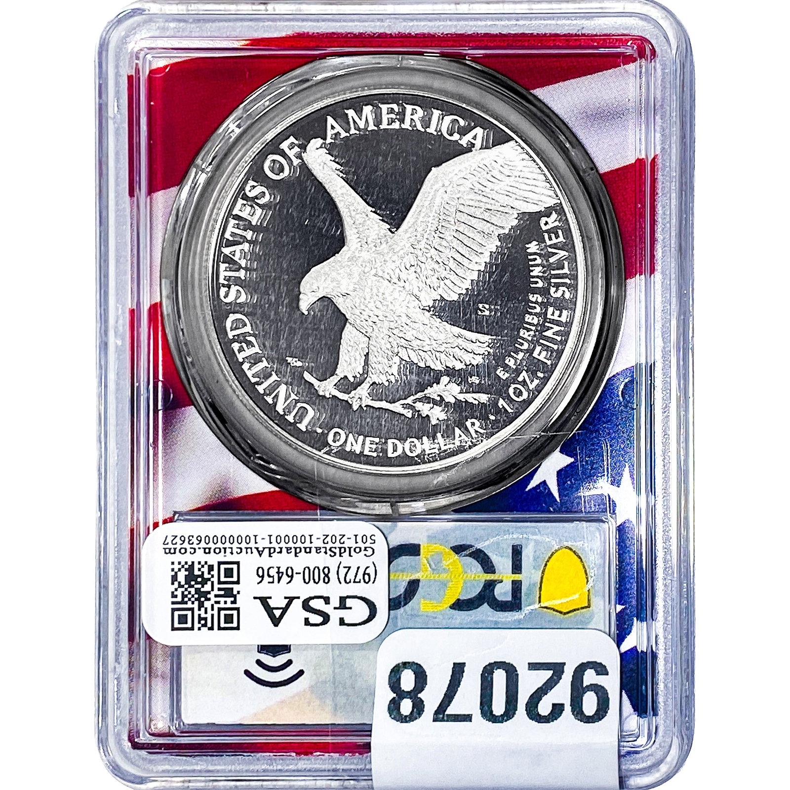 2022-S Silver Eagle PCGS PR69 DCAM - 2