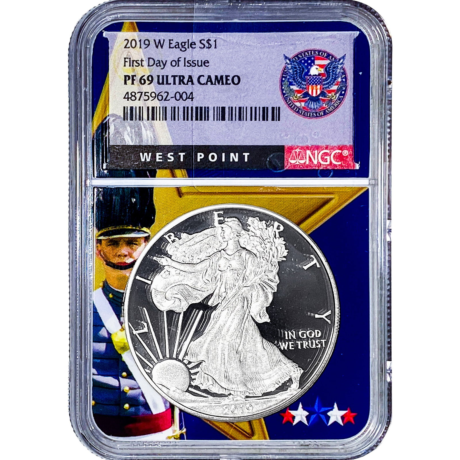 2019 Silver Eagle NGC PF69 UC: 2019 Silver Eagle NGC PF69 UC