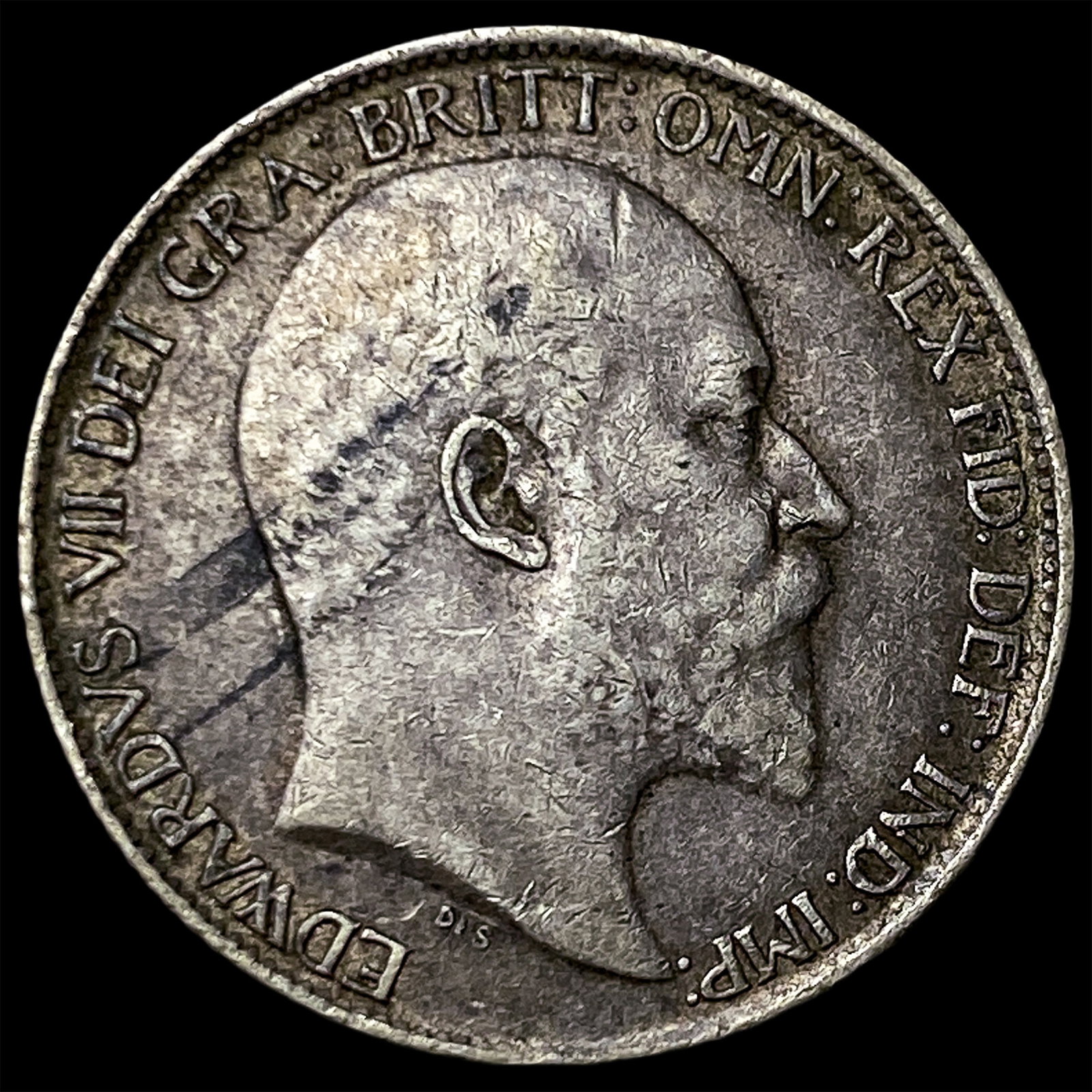 1910 Great Britain Silver 6 Pence (1 of 2)