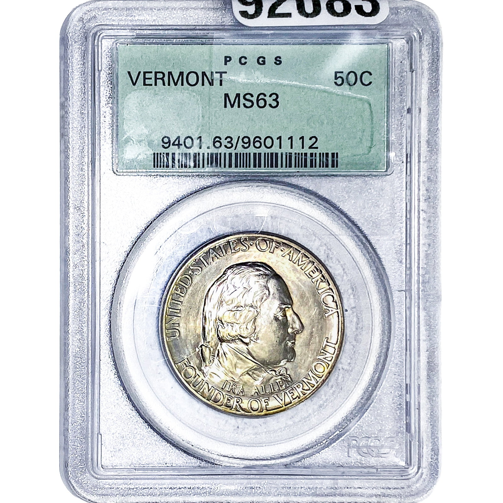 1927 Vermont Half Dollar PCGS MS63 (1 of 2)