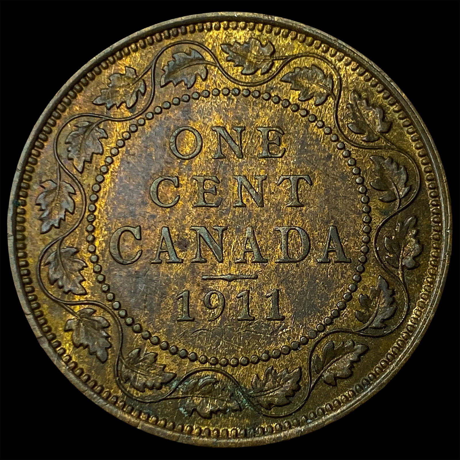 1911 Canada Bronze 1 Cent - 2