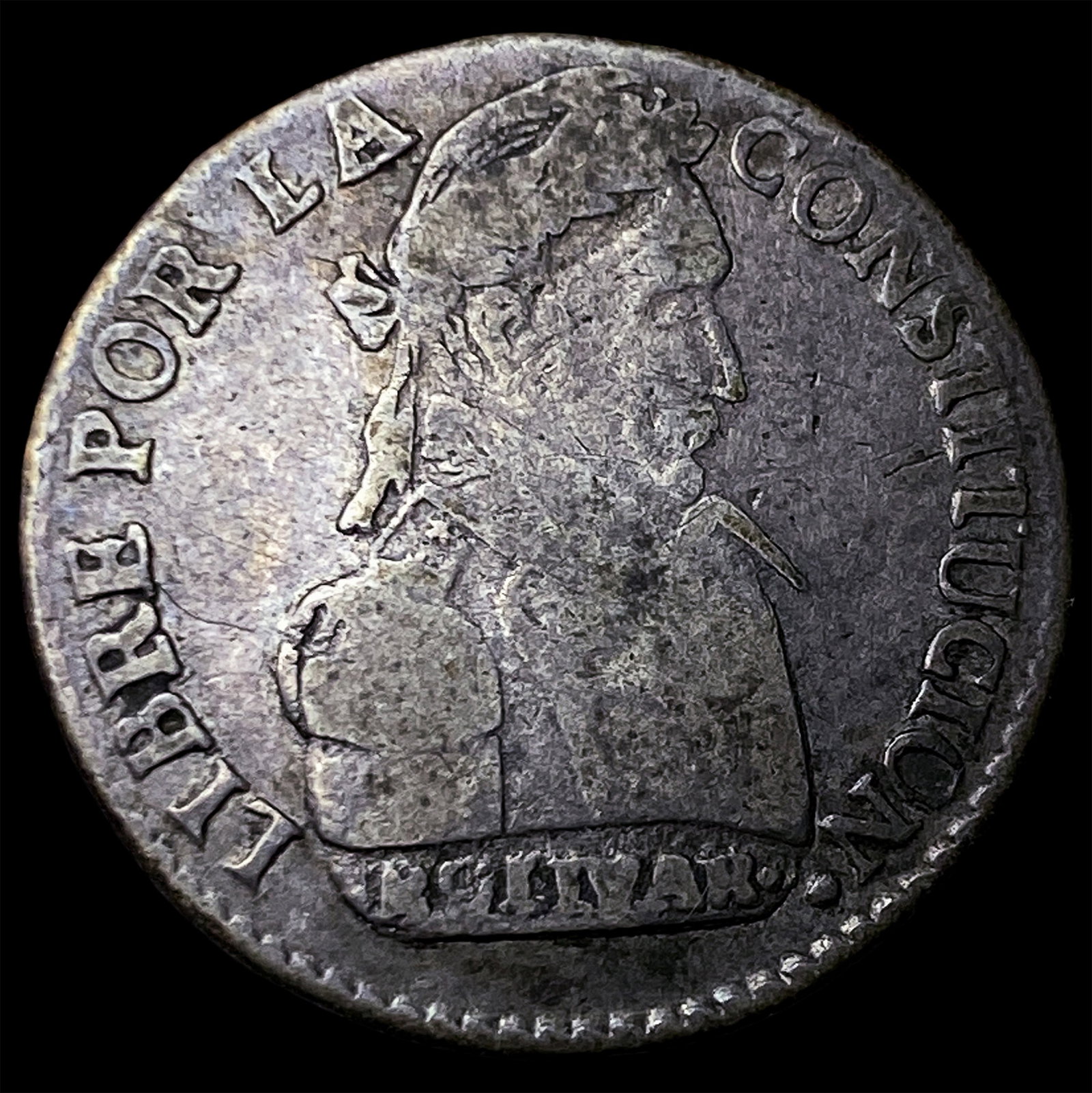 1830 Bolivia Silver 1 Sol (1 of 2)