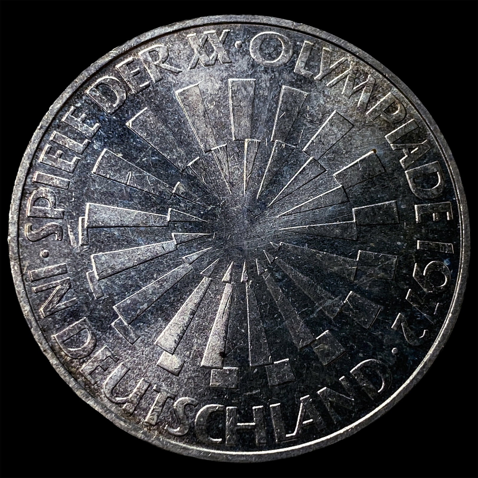 1972D West Germany Silver 10 Mark: 1972D West Germany Silver 10 Mark
