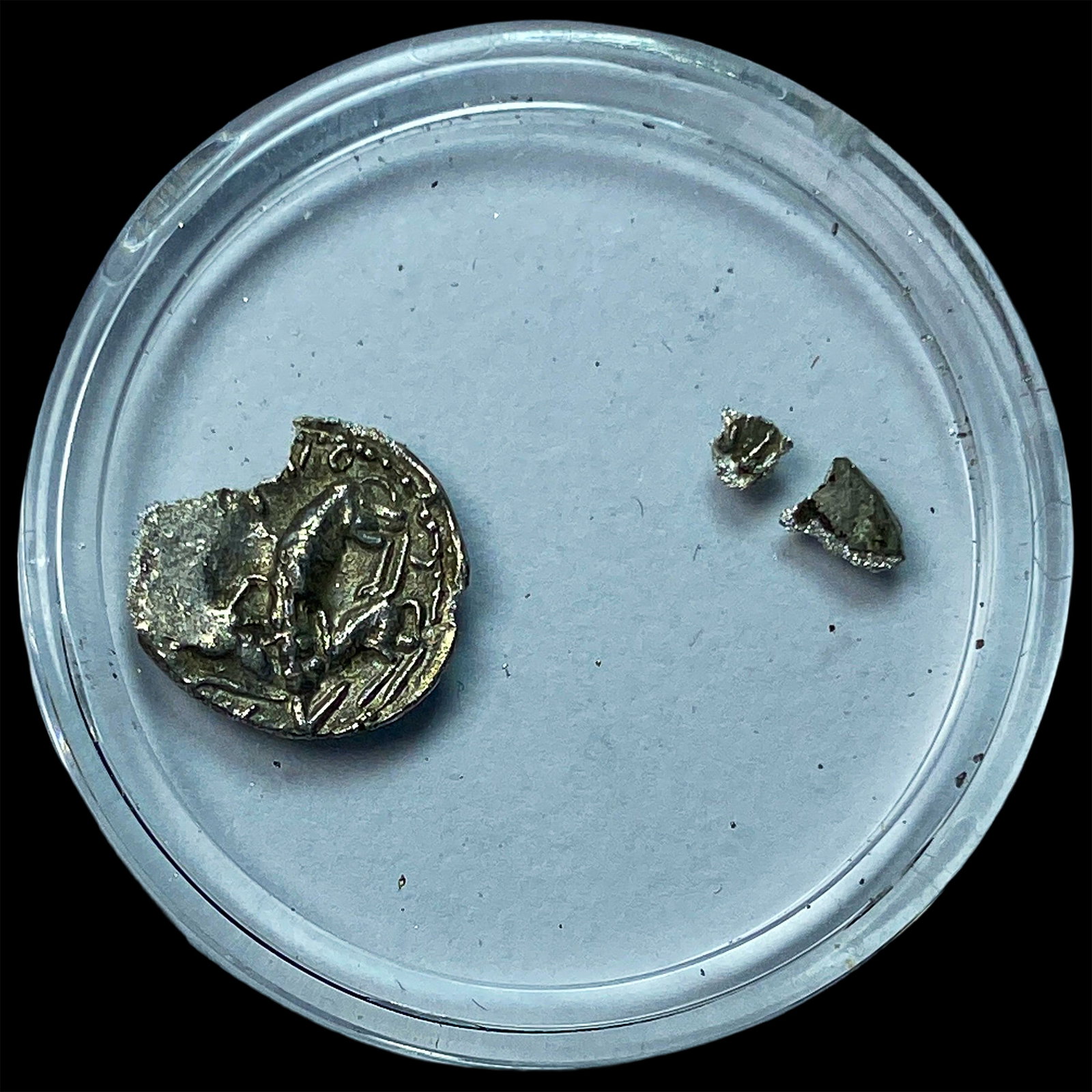 Phoenicia Byblos Silver 1/8 Shekel-Chipped (1 of 2)