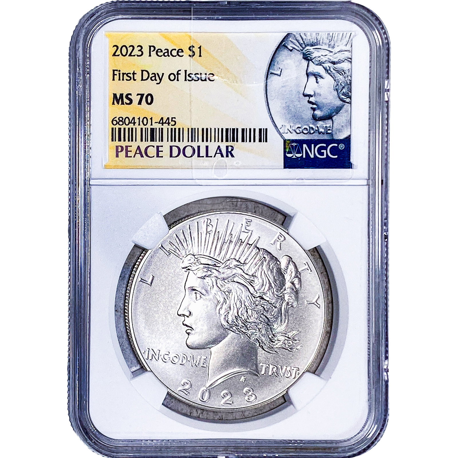 2023 Silver Peace Dollar NGC MS70: 2023 Silver Peace Dollar NGC MS70