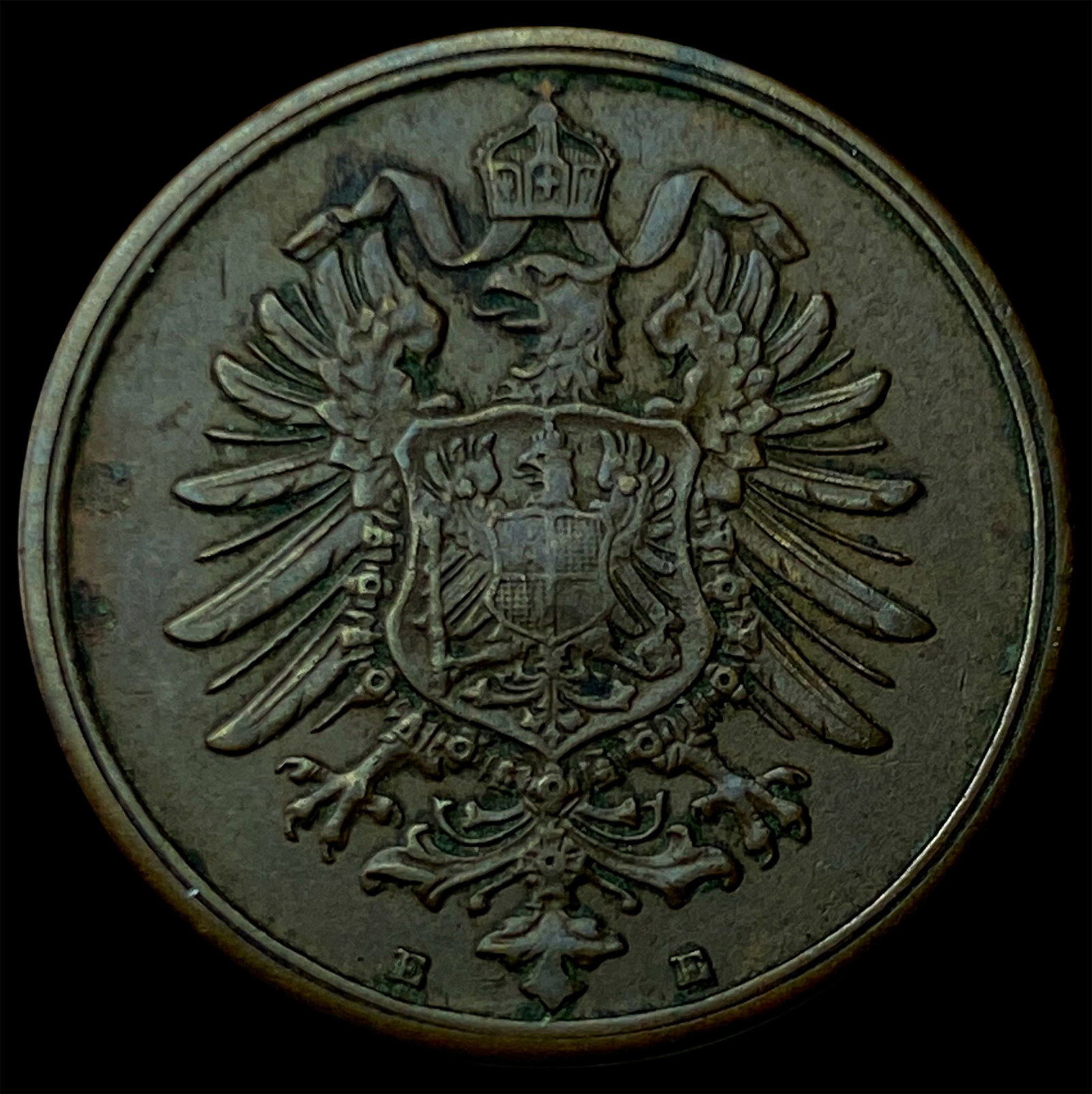 1874E Germany Copper 2 Pfennig - 2