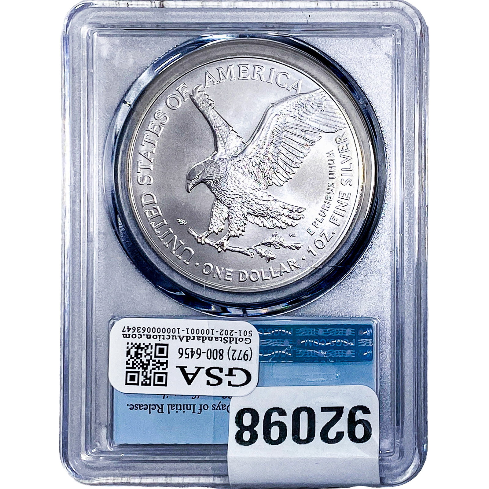 2025 Silver Eagle PCGS MS69 - 2
