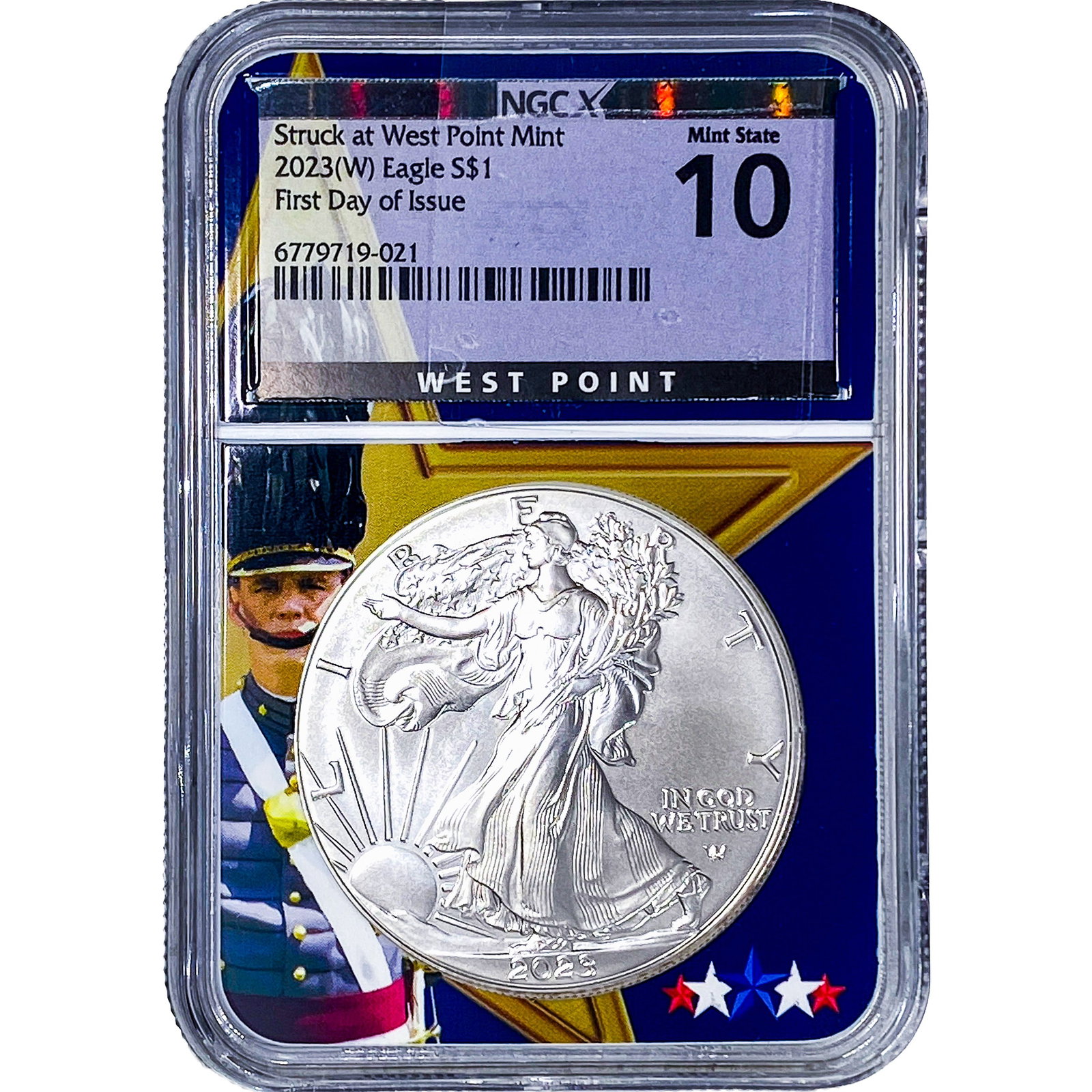 2023 Silver Eagle NGC MS10: 2023 Silver Eagle NGC MS10