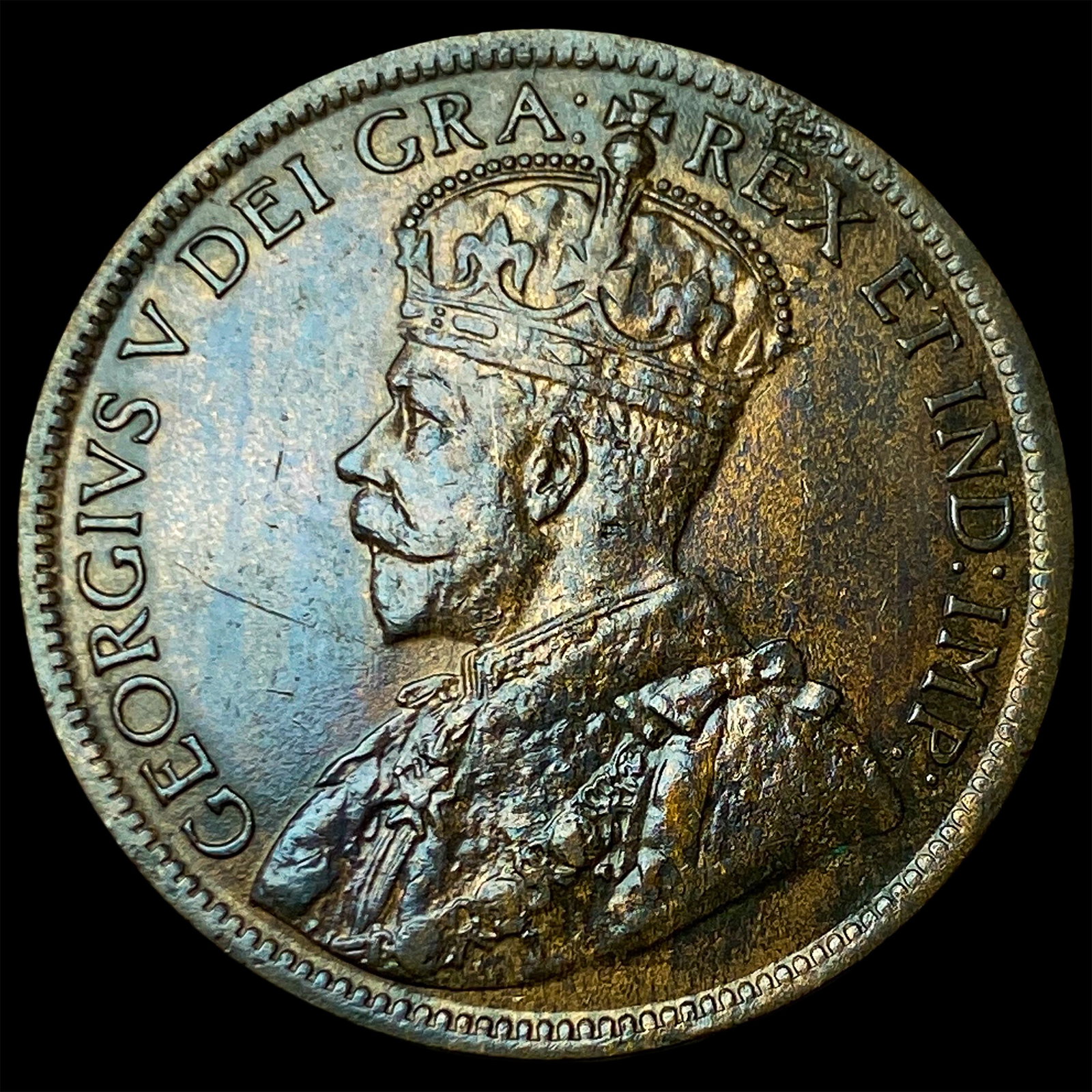 1916 Canada Bronze 1 Cent: 1916 Canada Bronze 1 Cent