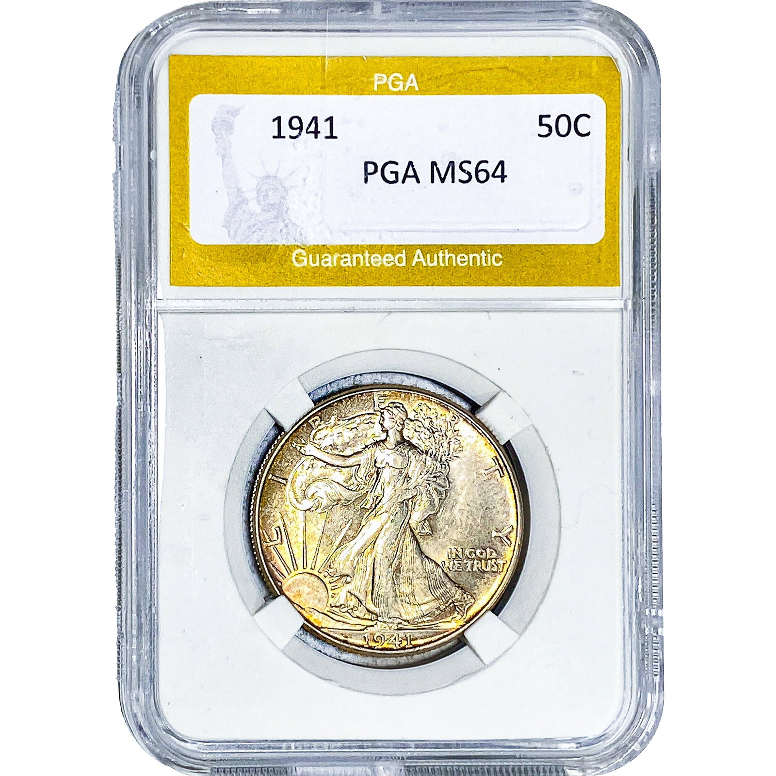 1941 Walking Liberty Half Dollar PGA MS64 (1 of 2)