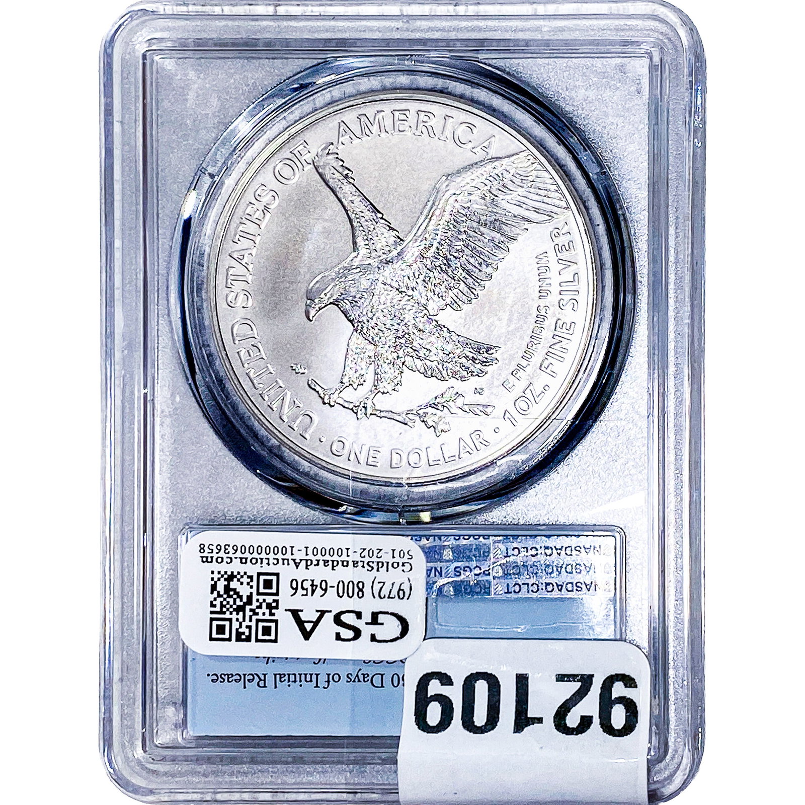 2021 Silver Eagle PCGS MS69 - 2