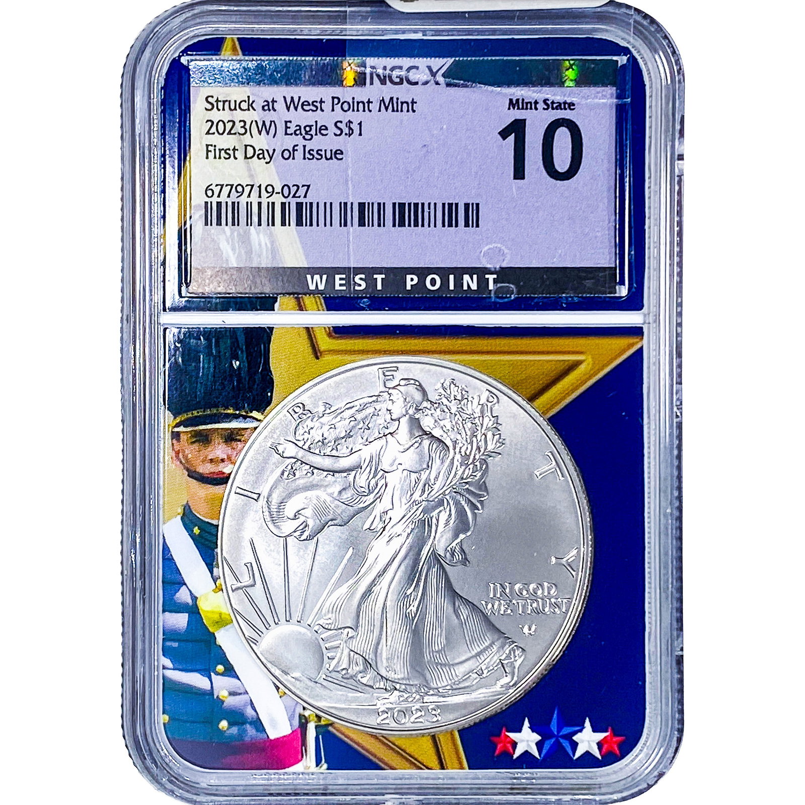 2023 Silver Eagle NGC MS10: 2023 Silver Eagle NGC MS10