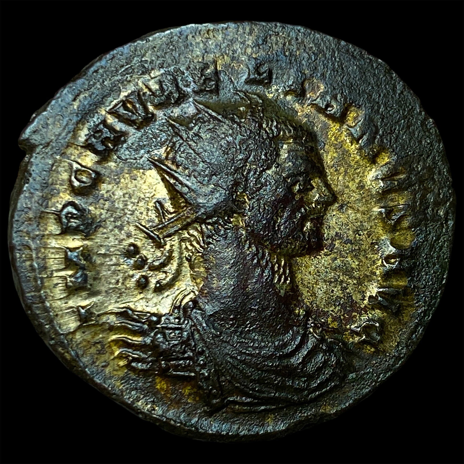 Roman Aurelian 270-275 AD BI Antoninianus: Roman Aurelian 270-275 AD BI Antoninianus