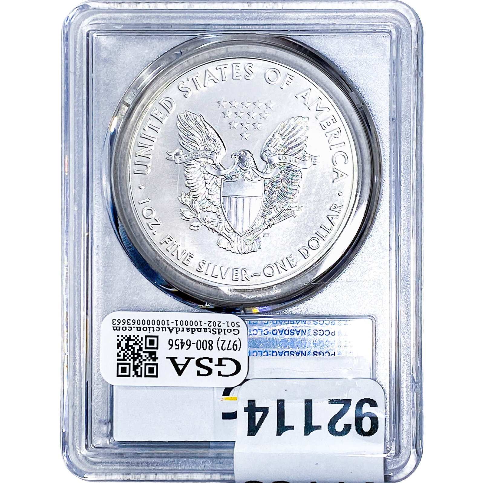 2020 Silver Eagle PCGS MS70 - 2