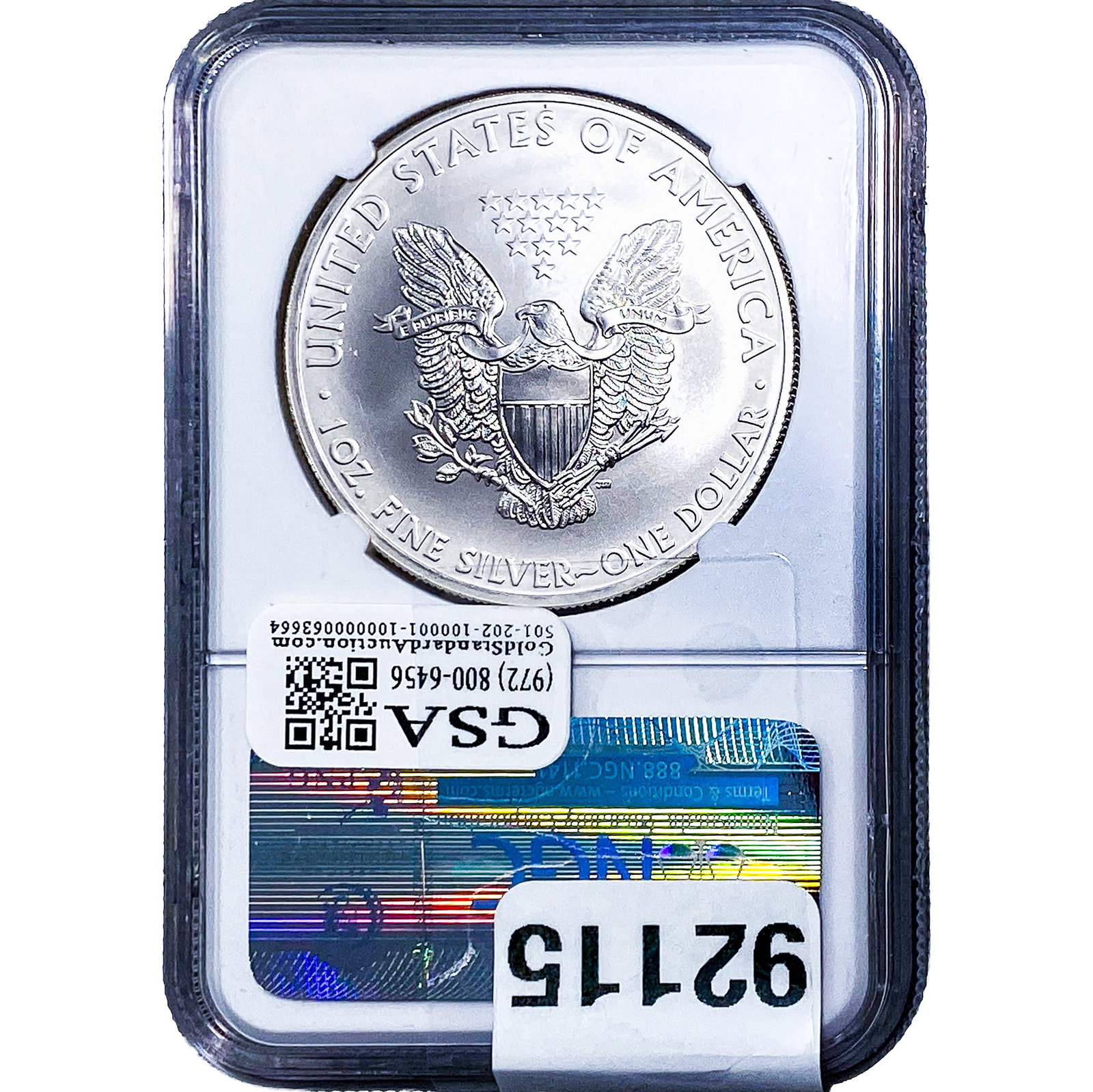 2012-S Silver Eagle NGC MS70 - 2