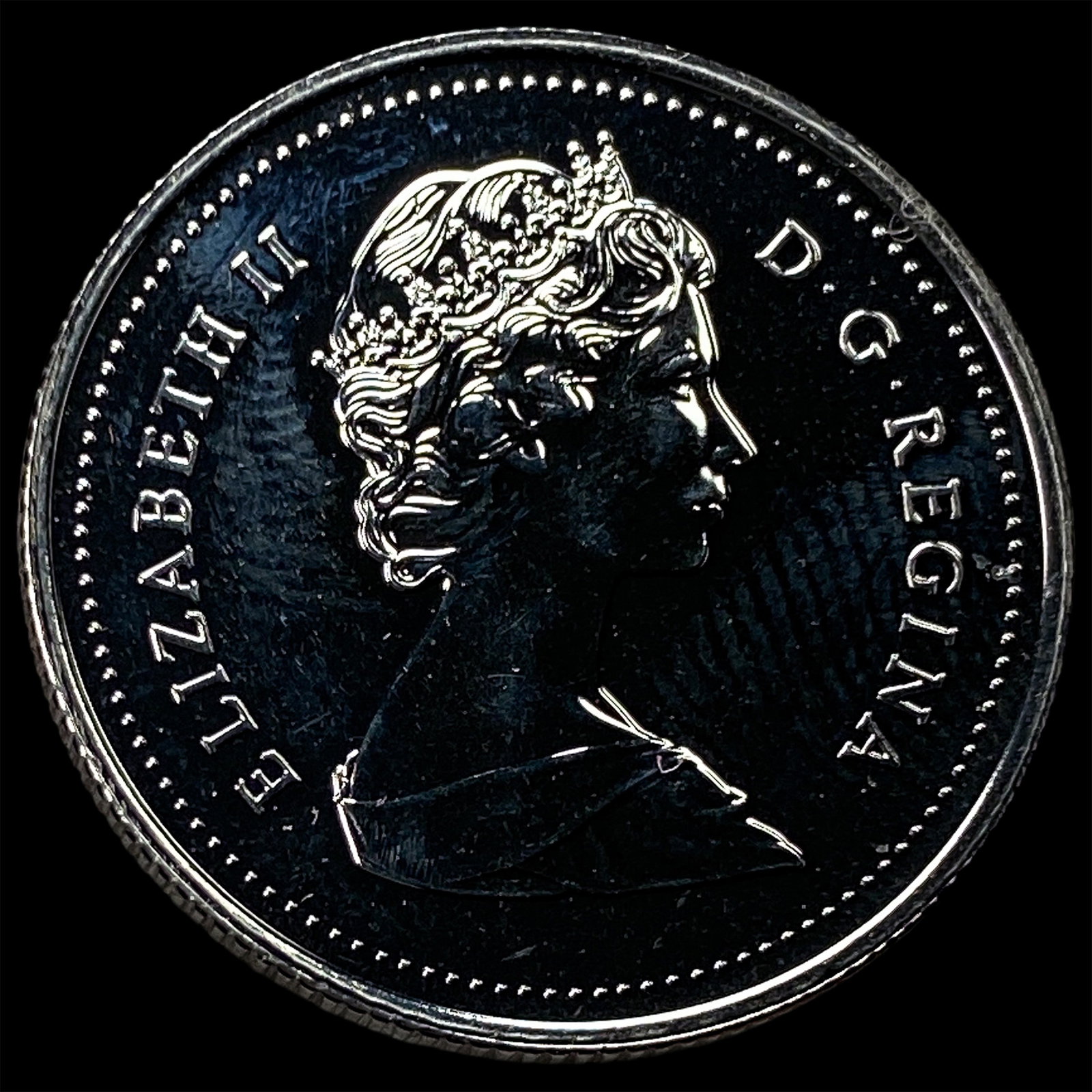 1988 Canada Nickel 25 Cents: 1988 Canada Nickel 25 Cents
