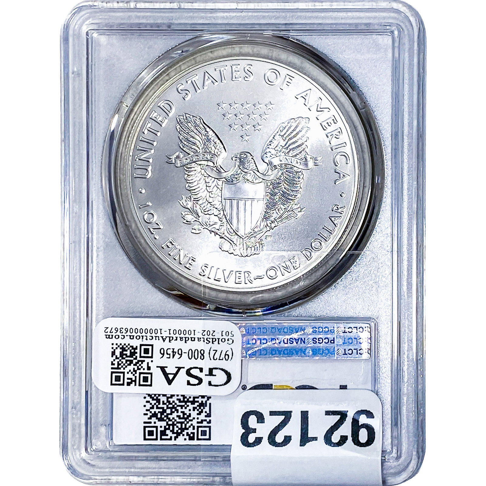 2018 Silver Eagle PCGS MS69 - 2