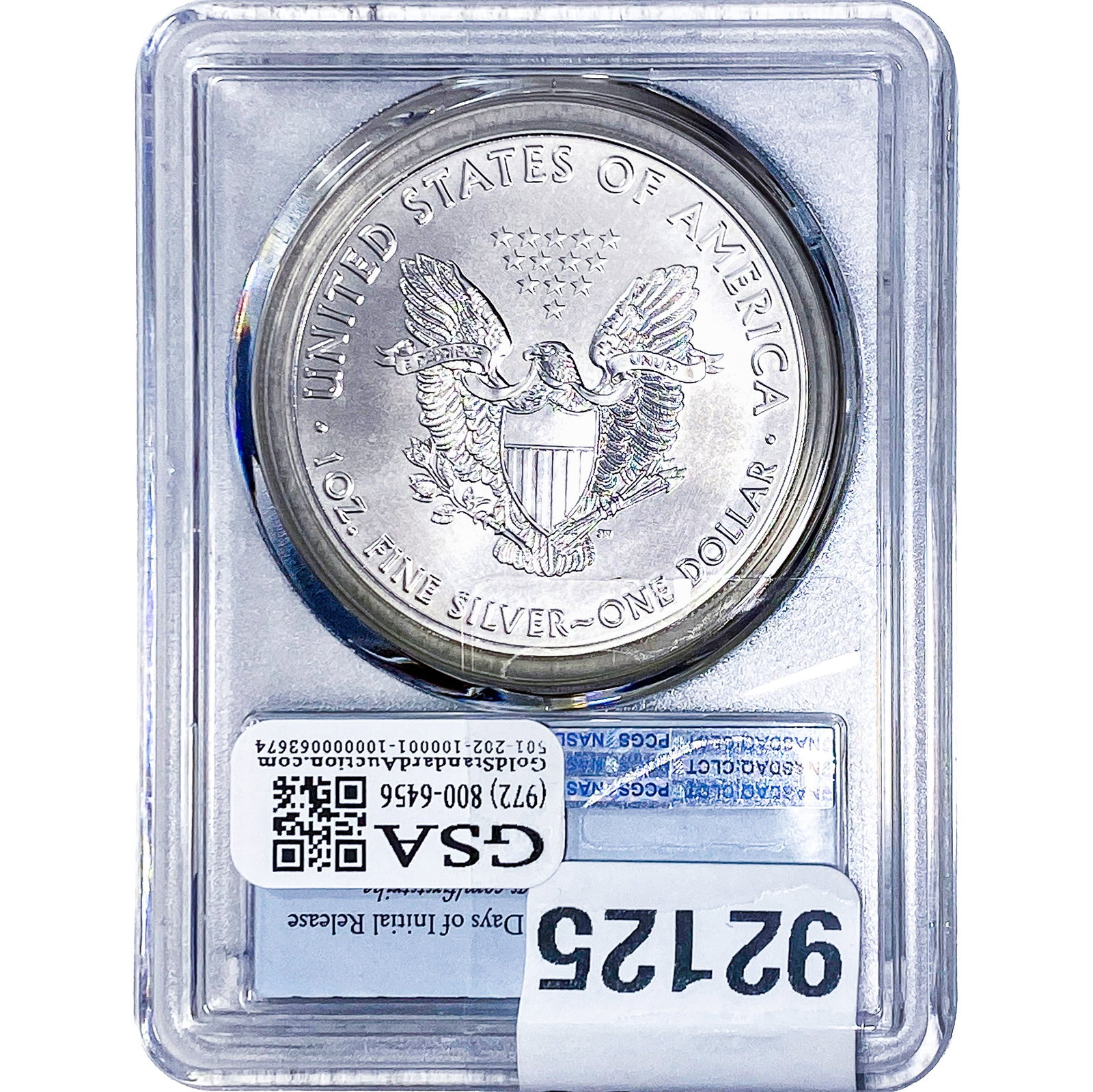 2019 Silver Eagle PCGS MS69 - 2
