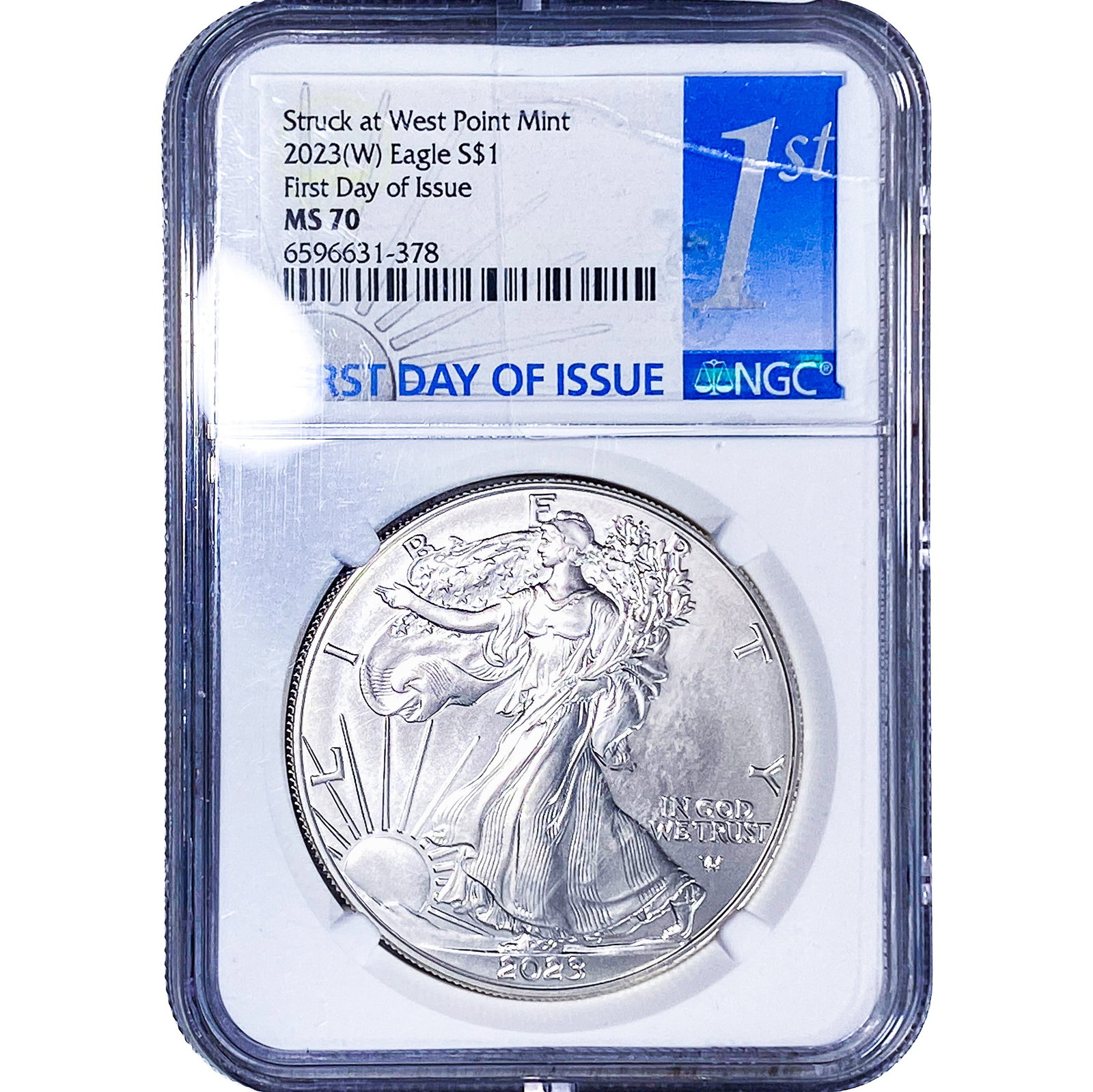 2023 Silver Eagle NGC MS70: 2023 Silver Eagle NGC MS70