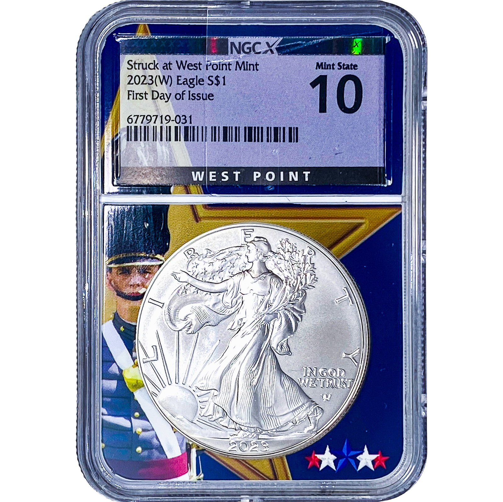 2023 Silver Eagle NGC MS10: 2023 Silver Eagle NGC MS10