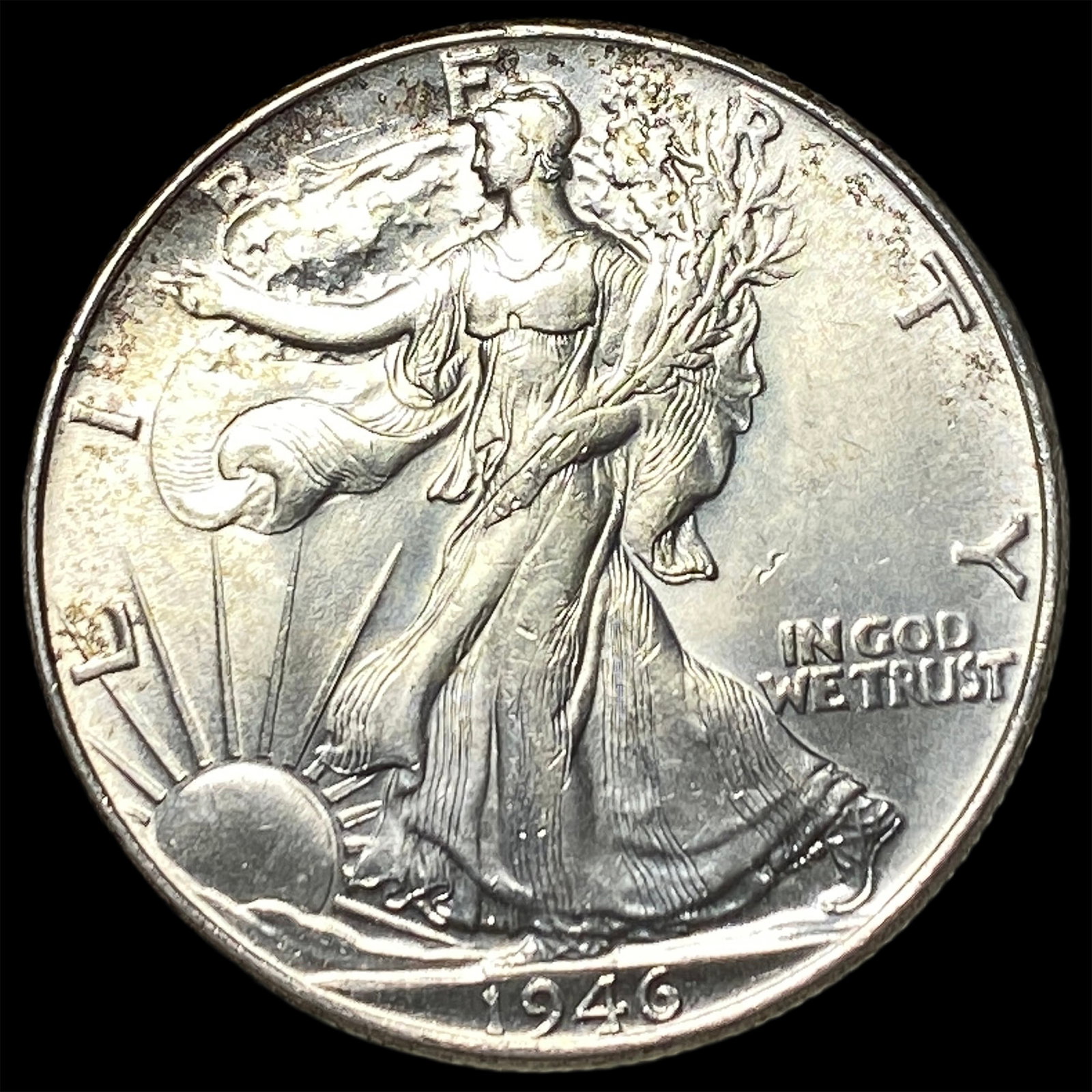 1946 Silver Half Dollar (Walking Liberty) UNCIRCULATED: 1946 Silver Half Dollar (Walking Liberty) UNCIRCULATED